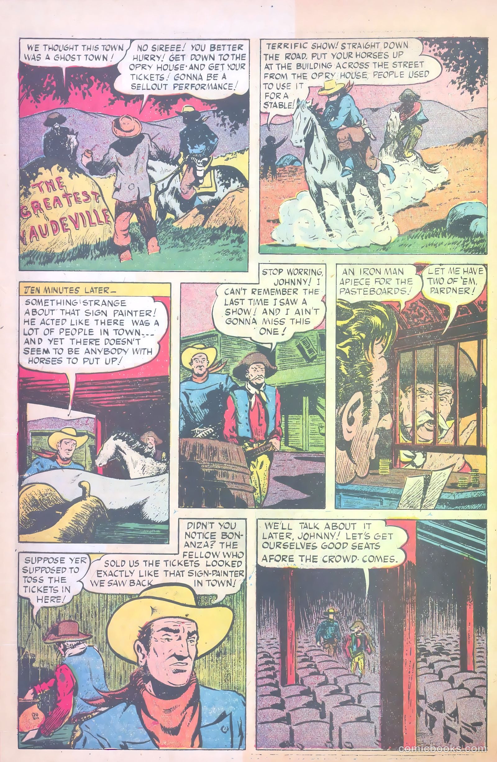 John Wayne Adventure Comics #17 (1952) — page 28 of 36