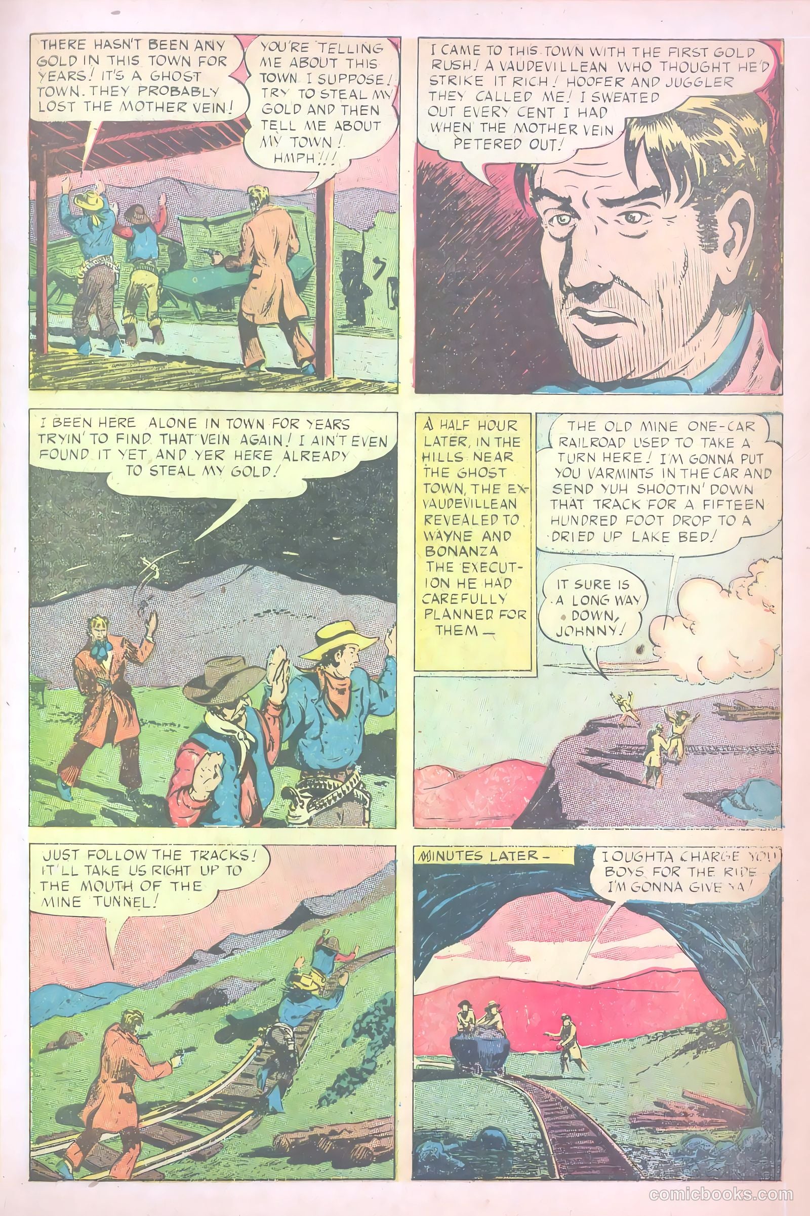 John Wayne Adventure Comics #17 (1952) — page 31 of 36