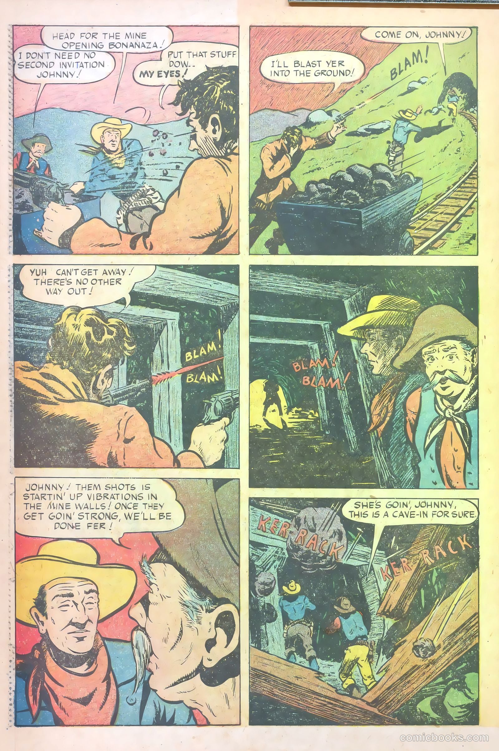 John Wayne Adventure Comics #17 (1952) — page 32 of 36