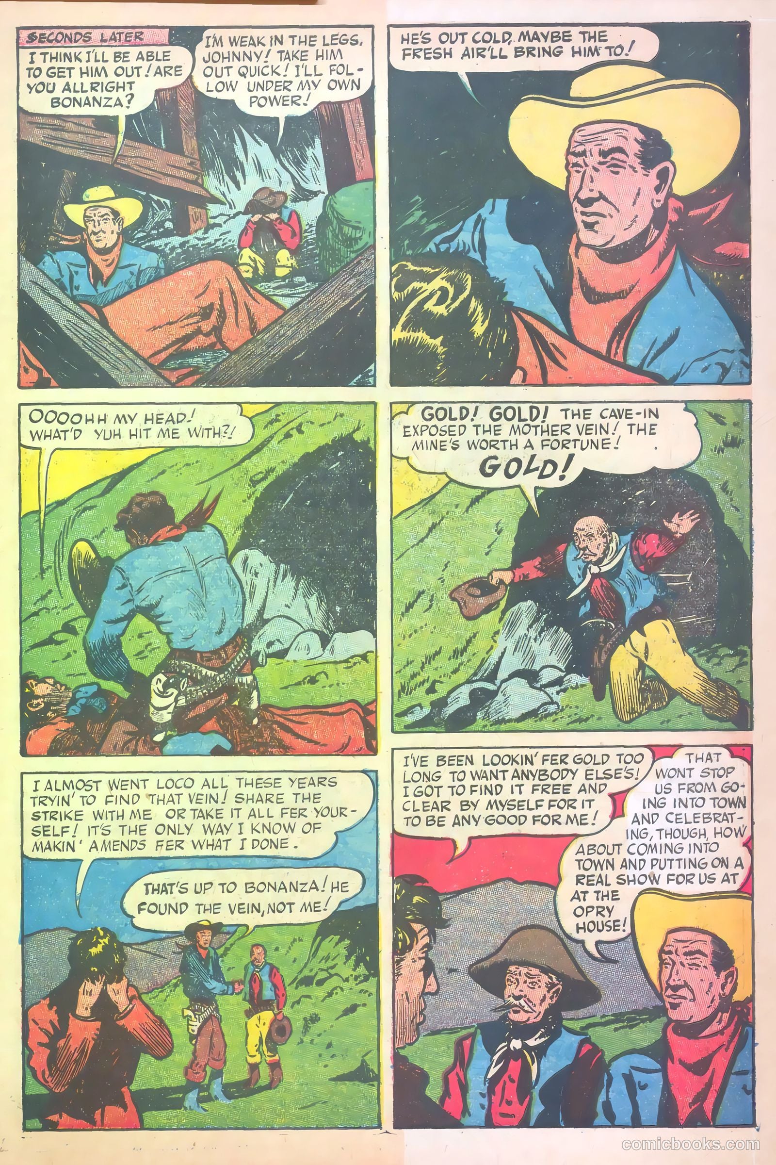 John Wayne Adventure Comics #17 (1952) — page 33 of 36
