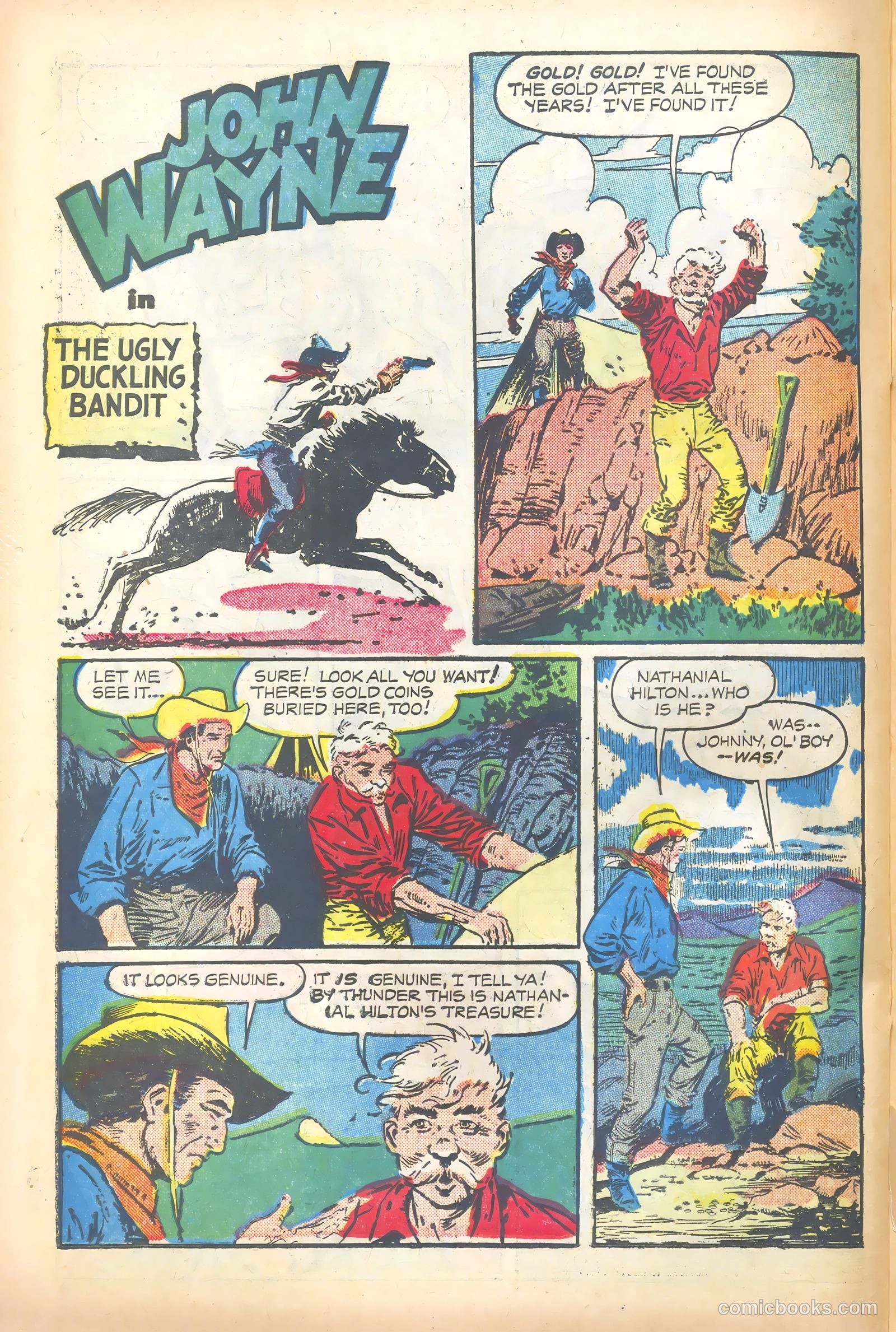 John Wayne Adventure Comics #18 (1953) — page 24 of 36