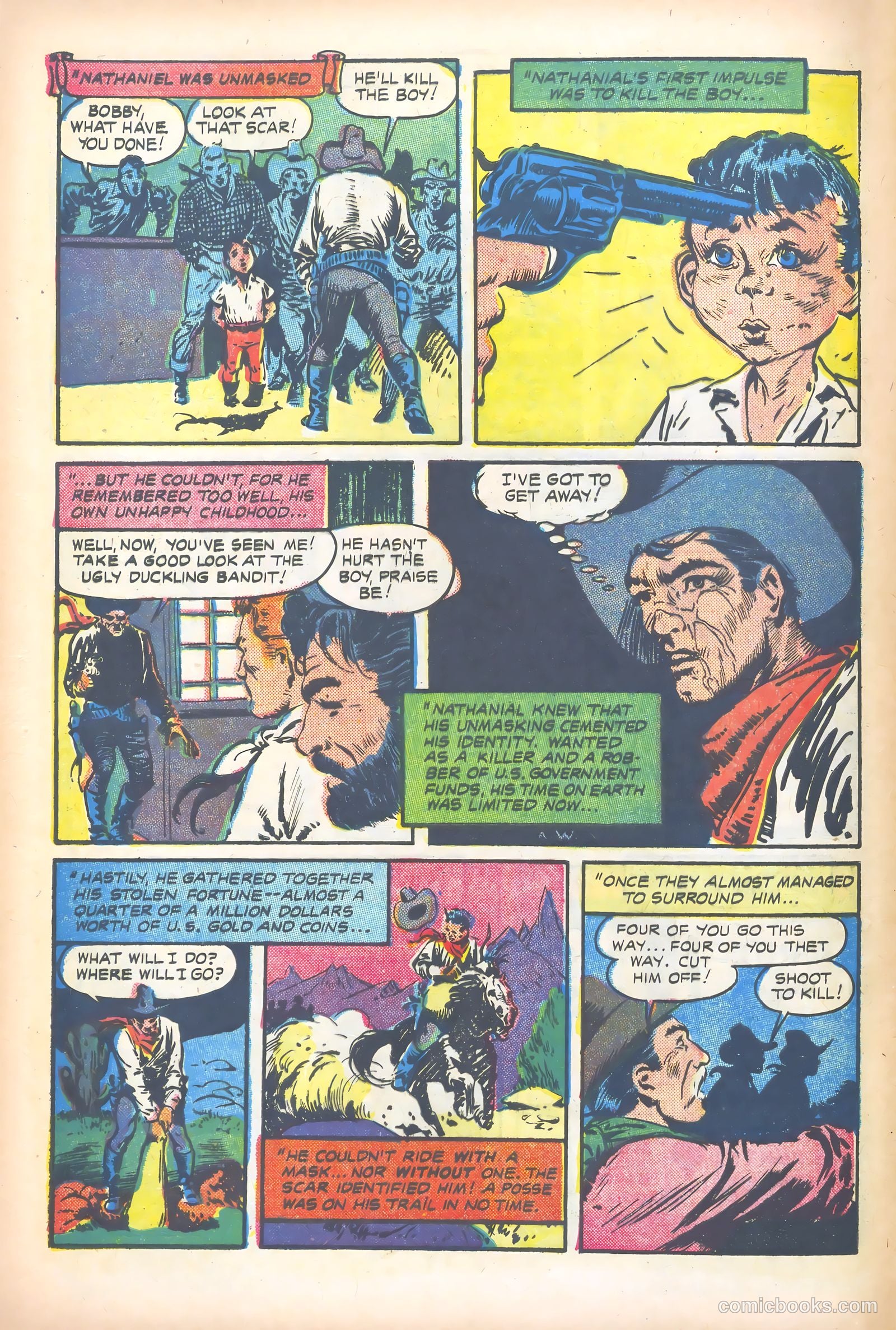 John Wayne Adventure Comics #18 (1953) — page 28 of 36