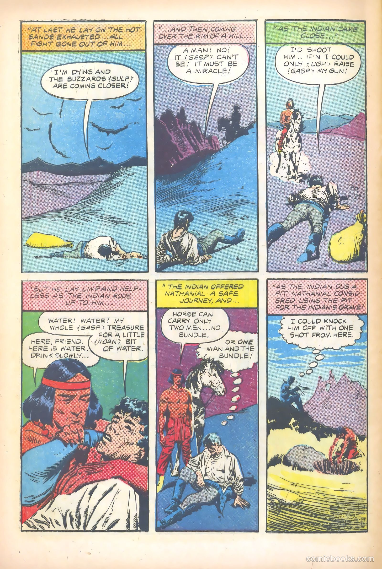 John Wayne Adventure Comics #18 (1953) — page 30 of 36