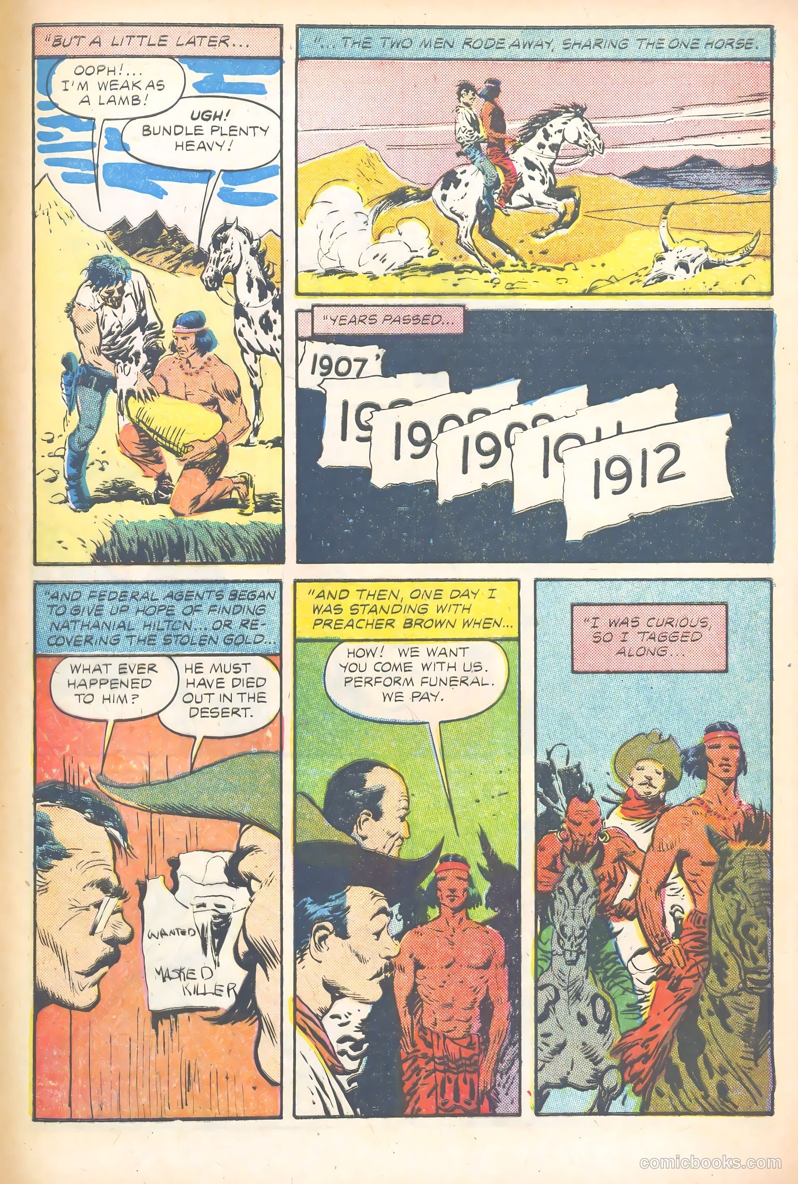 John Wayne Adventure Comics #18 (1953) — page 31 of 36