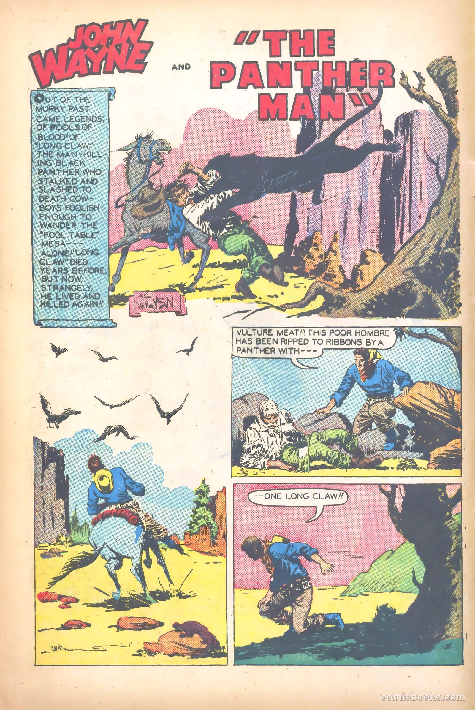 John Wayne Adventure Comics #18 (1953) — page 4 of 36
