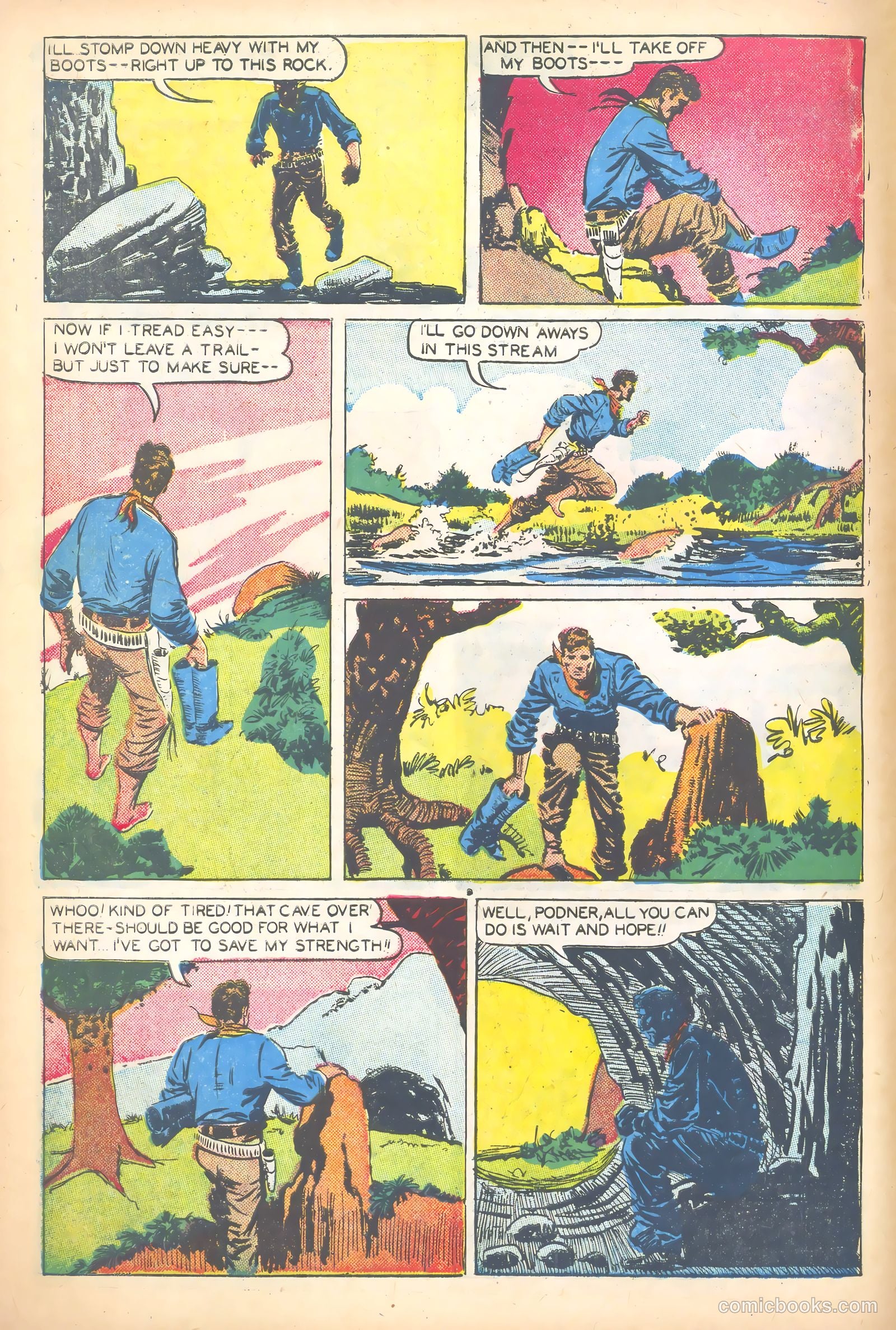John Wayne Adventure Comics #18 (1953) — page 10 of 36