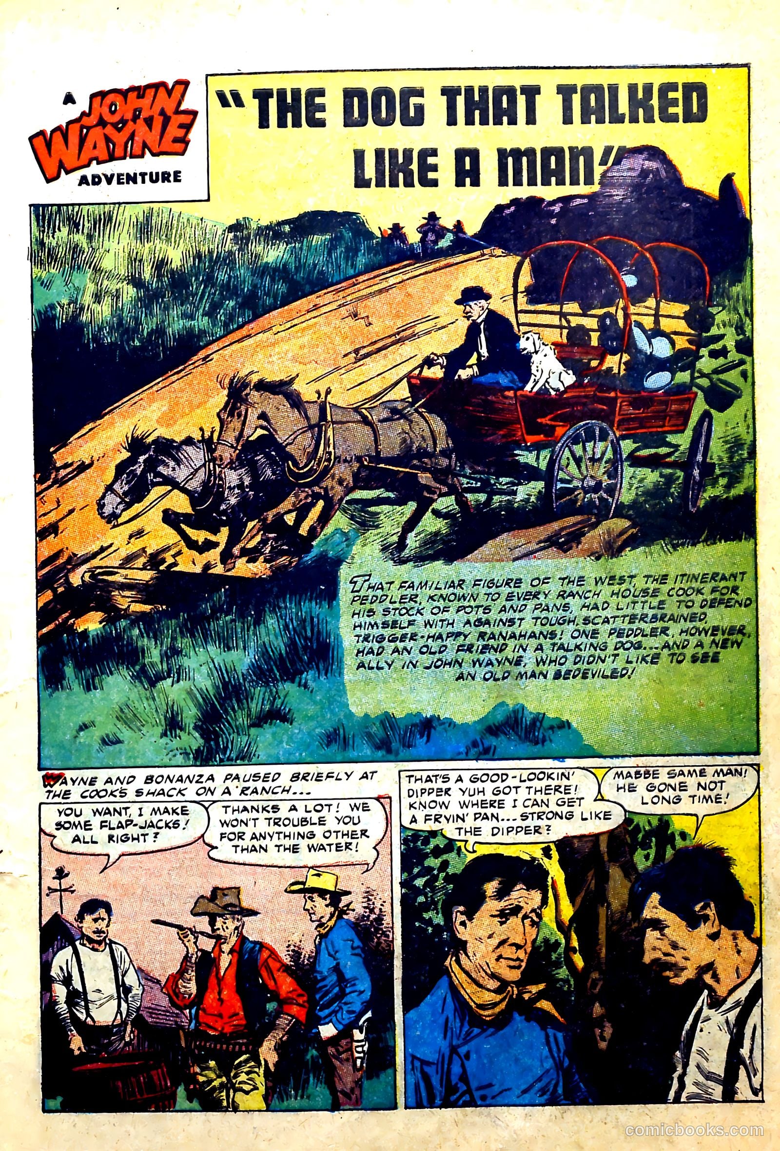 John Wayne Adventure Comics #19 (1953) — page 3 of 37