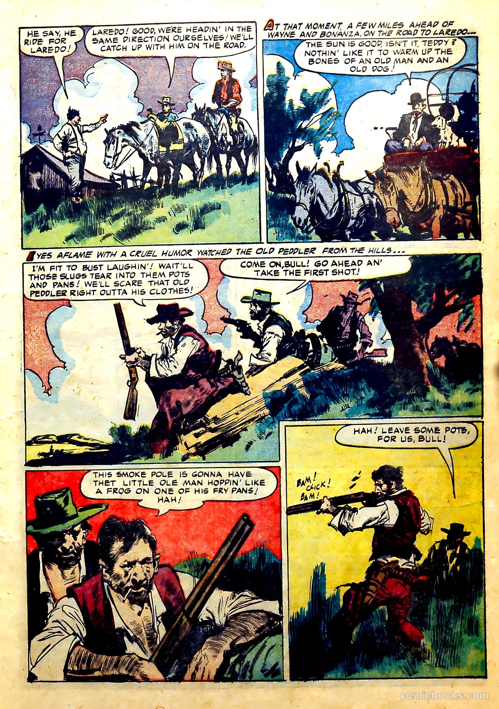 John Wayne Adventure Comics #19 (1953) — page 5 of 37