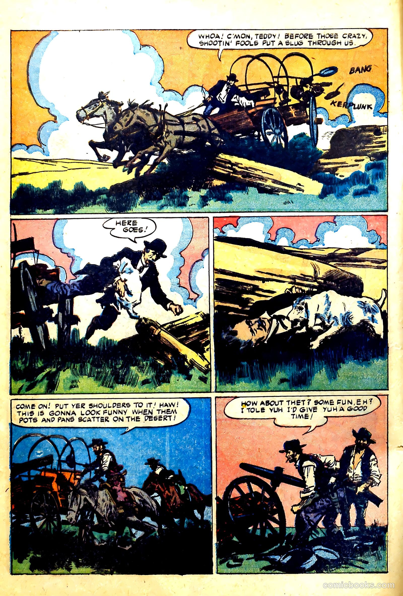John Wayne Adventure Comics #19 (1953) — page 6 of 37