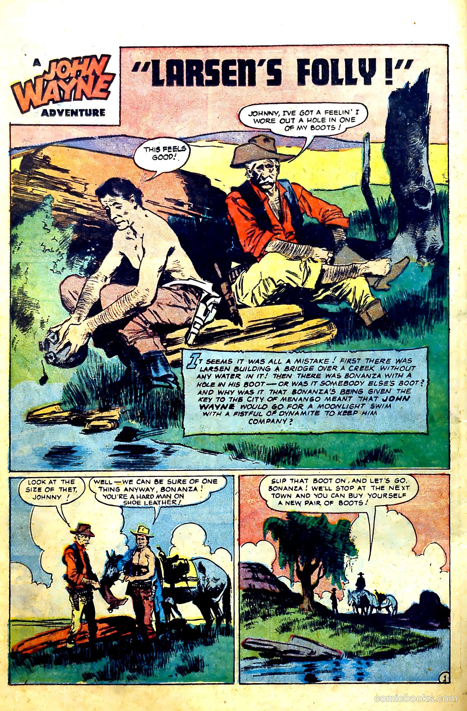 John Wayne Adventure Comics #19 (1953) — page 12 of 37