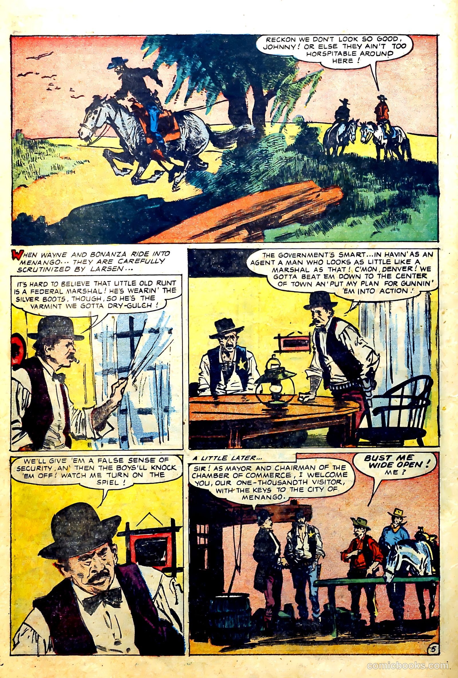 John Wayne Adventure Comics #19 (1953) — page 16 of 37