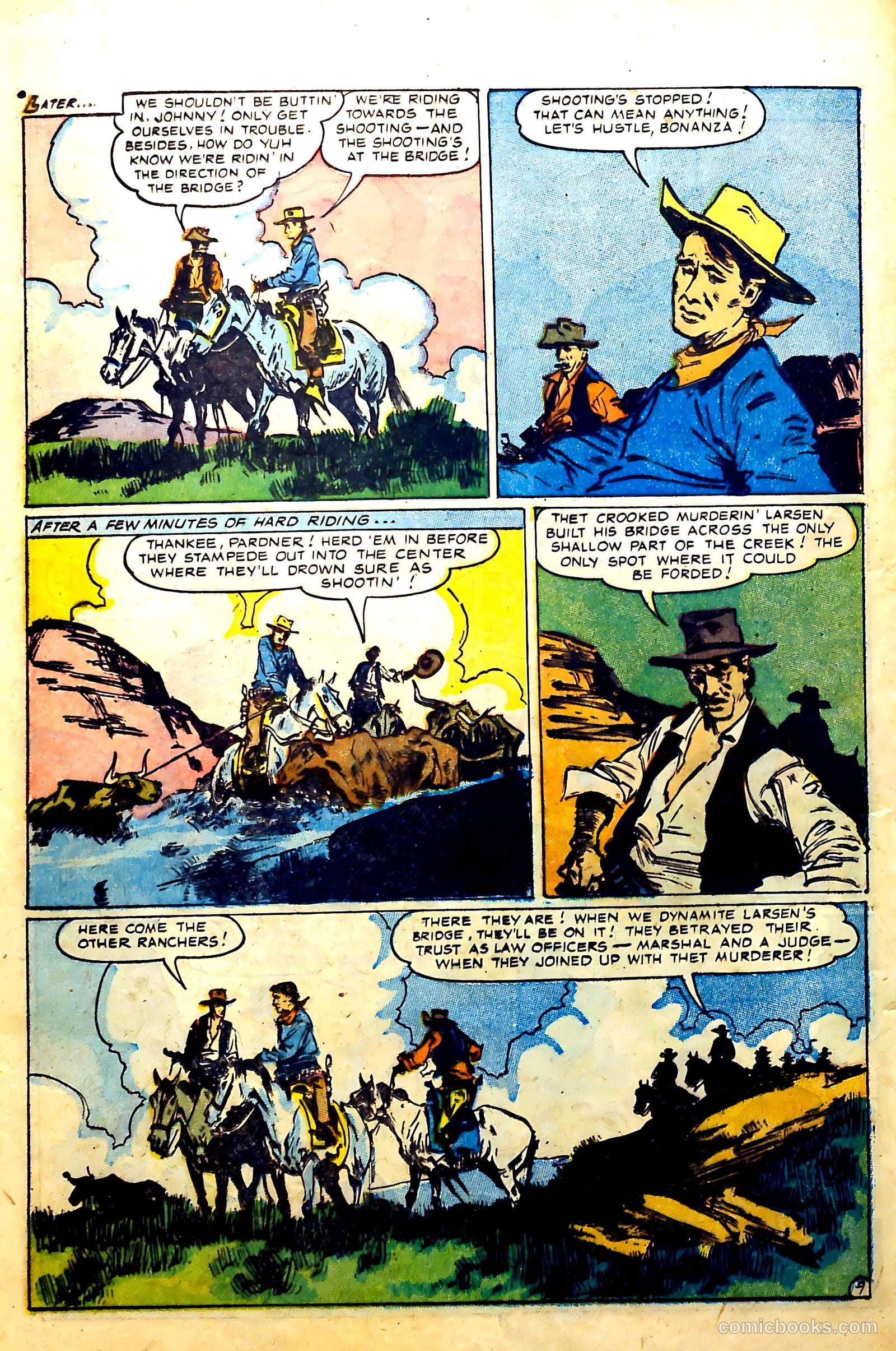 John Wayne Adventure Comics #19 (1953) — page 22 of 37