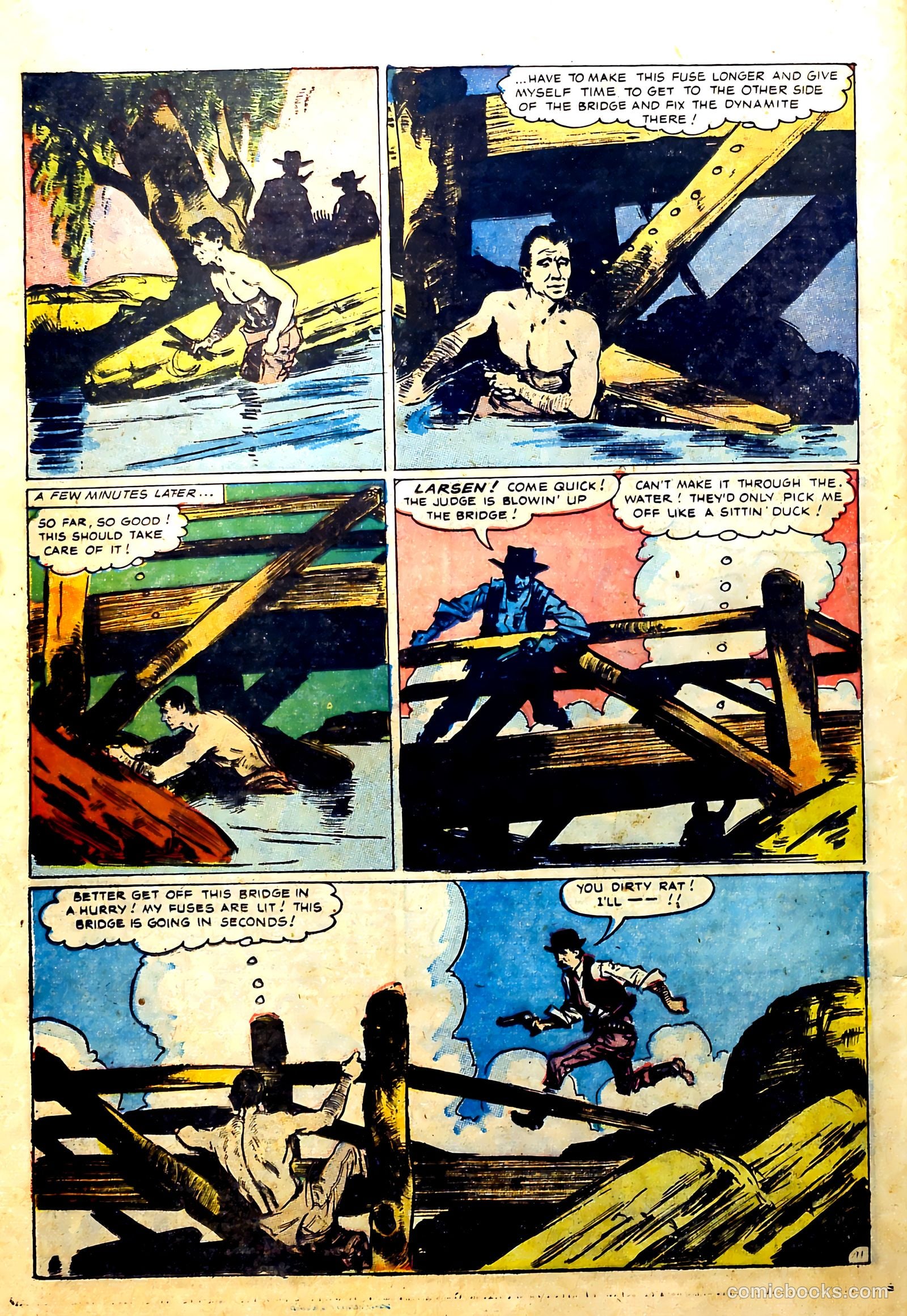 John Wayne Adventure Comics #19 (1953) — page 24 of 37