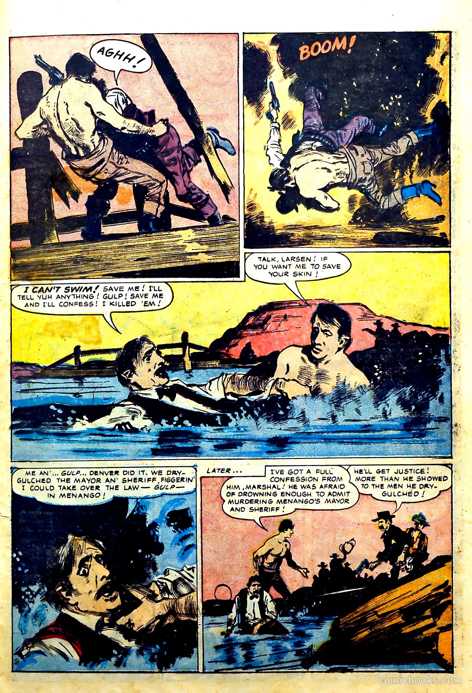 John Wayne Adventure Comics #19 (1953) — page 25 of 37