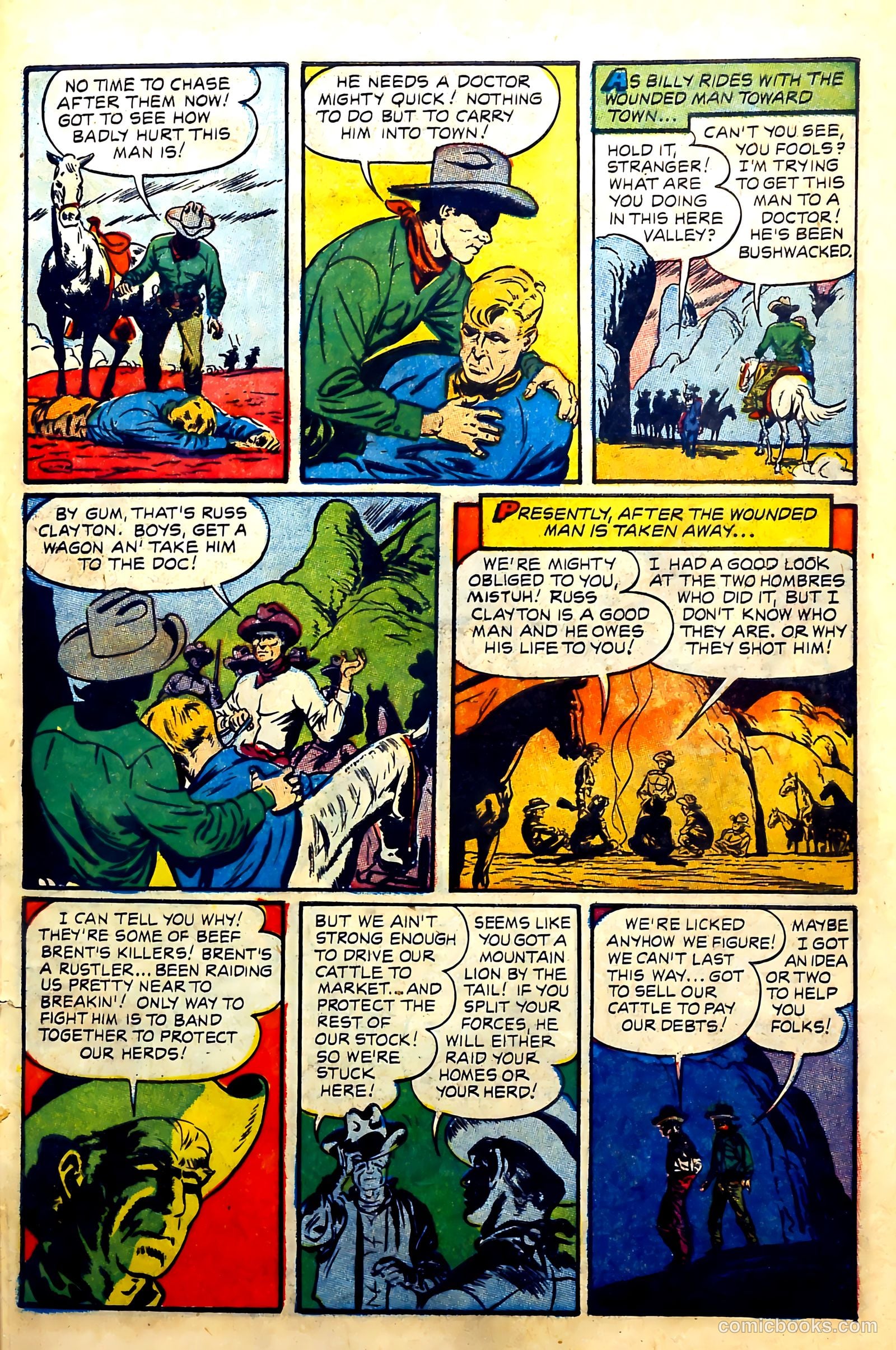 John Wayne Adventure Comics #19 (1953) — page 27 of 37