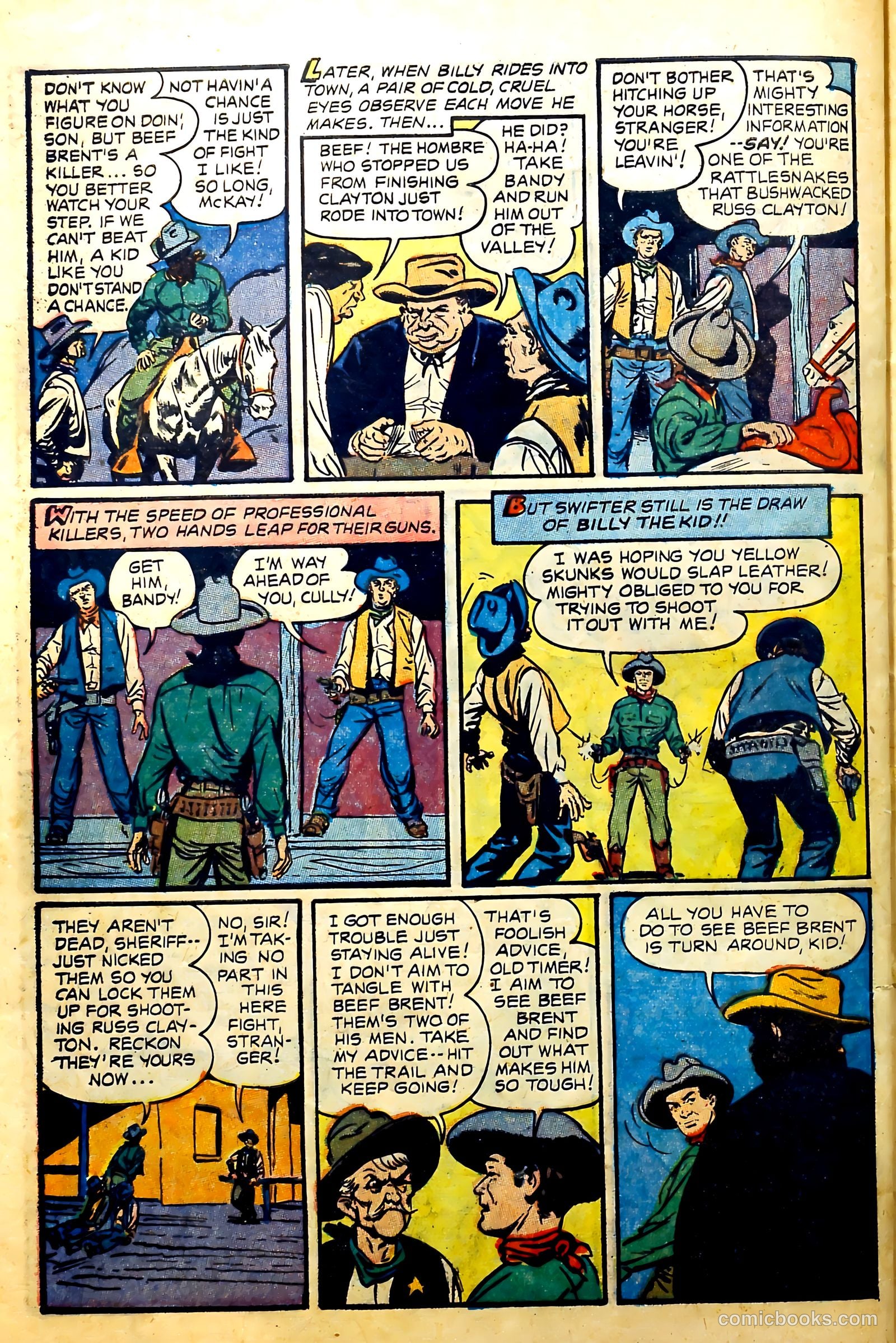 John Wayne Adventure Comics #19 (1953) — page 28 of 37