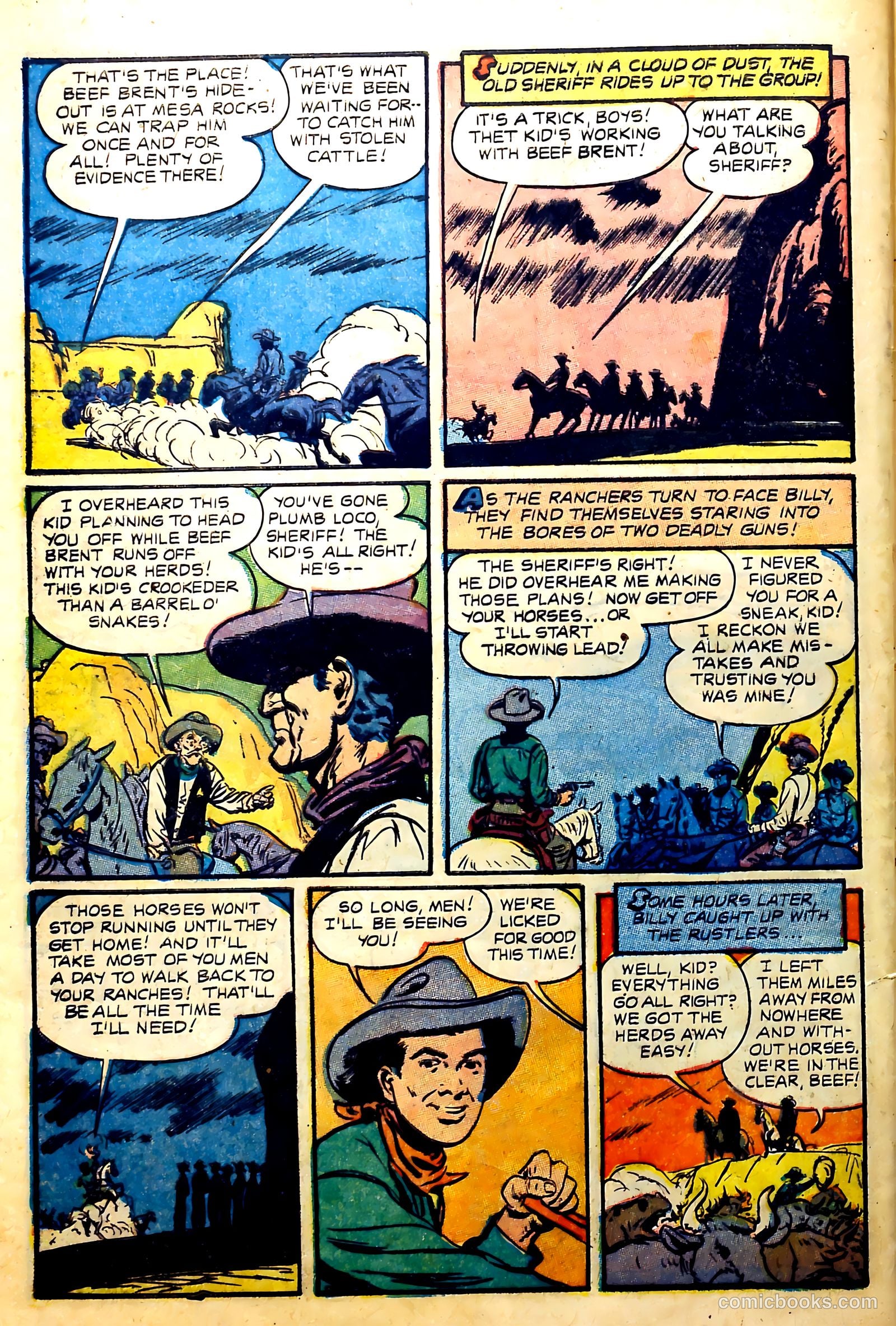 John Wayne Adventure Comics #19 (1953) — page 30 of 37