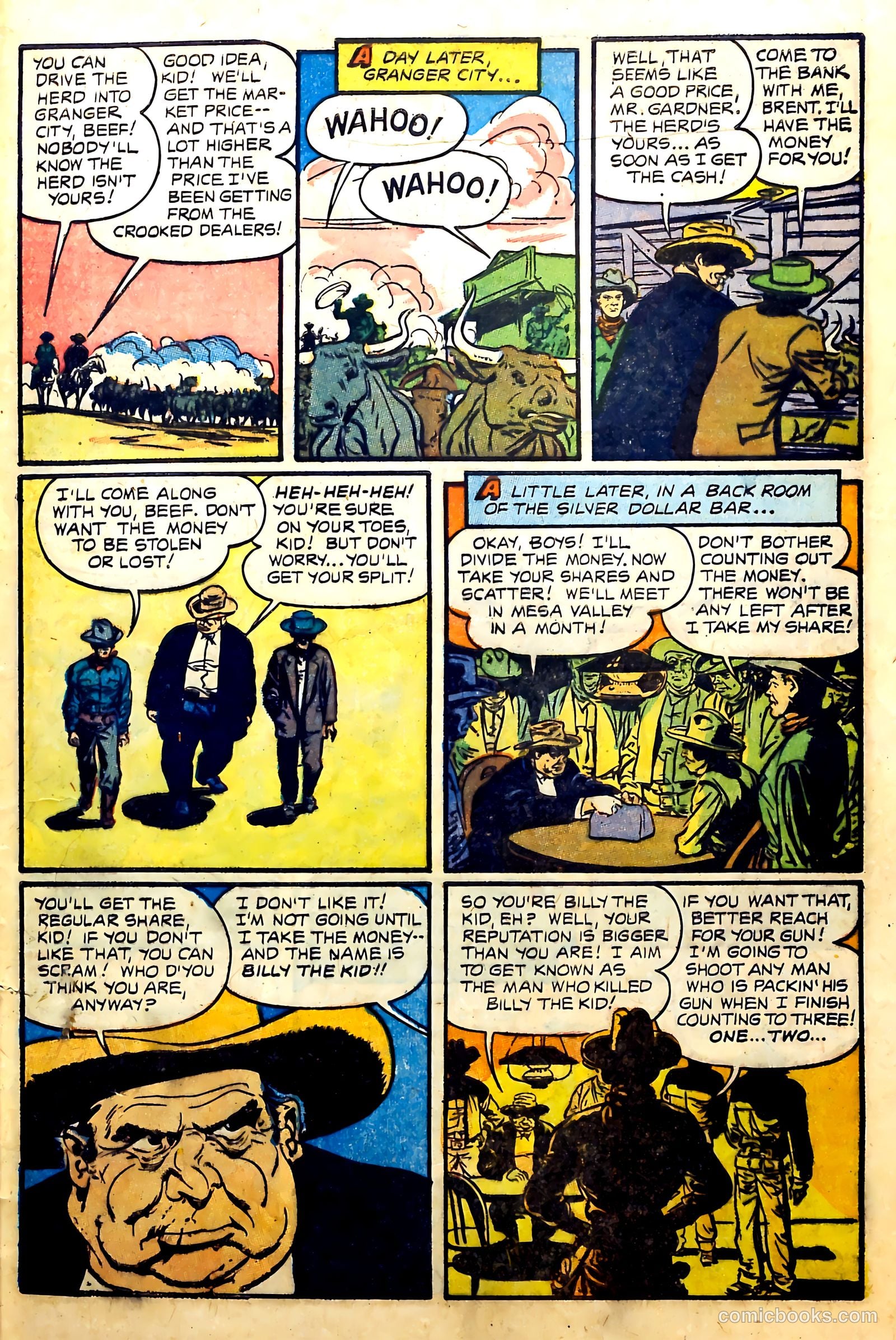 John Wayne Adventure Comics #19 (1953) — page 31 of 37