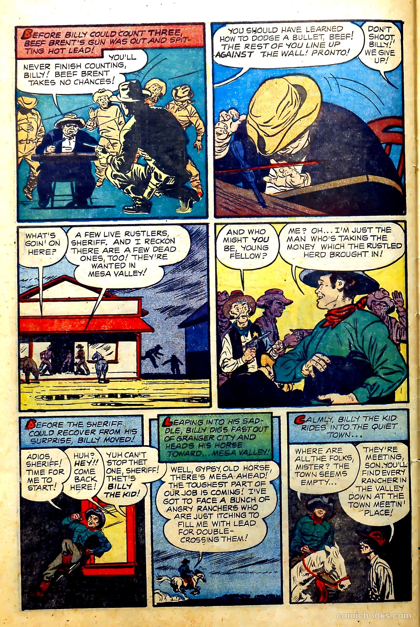 John Wayne Adventure Comics #19 (1953) — page 32 of 37