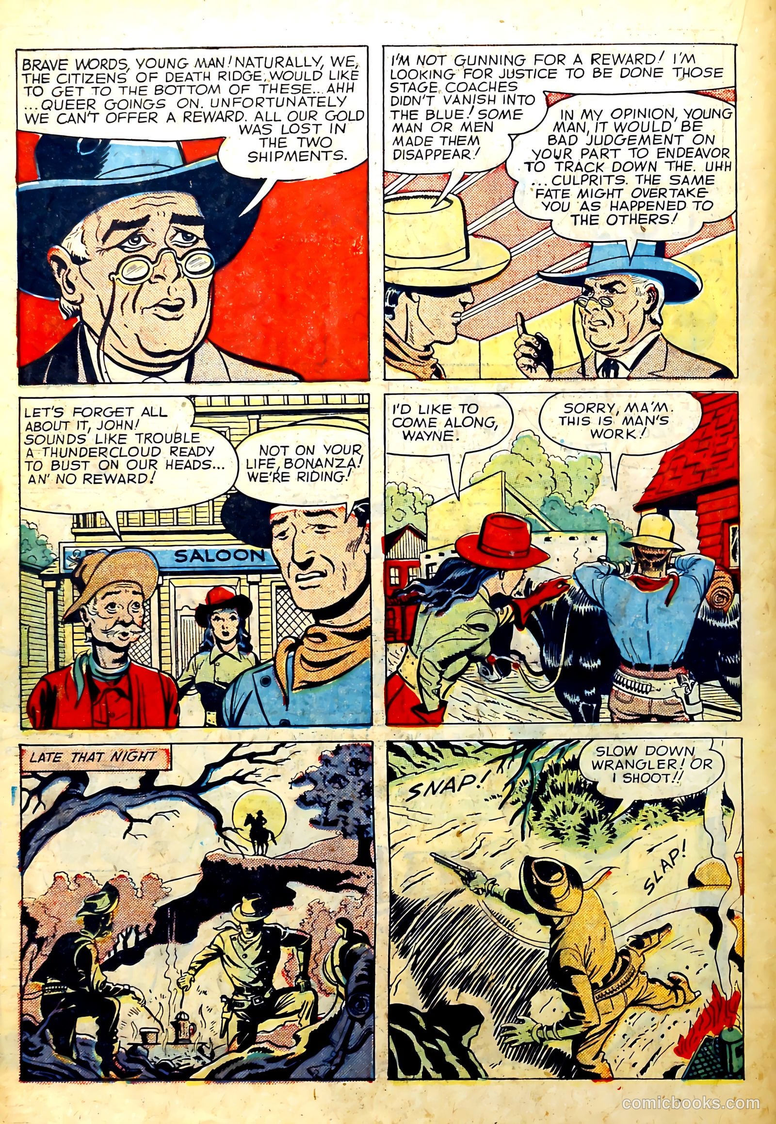 John Wayne Adventure Comics #2 — page 18 of 36