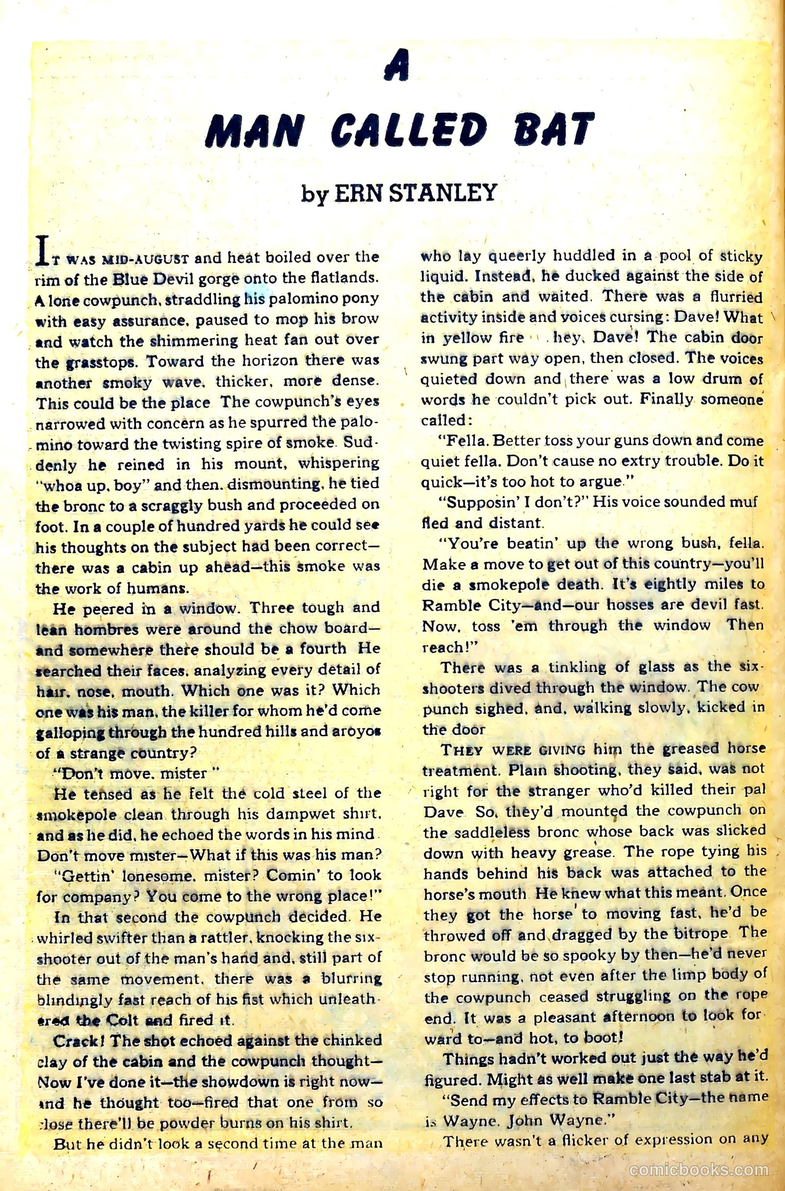John Wayne Adventure Comics #2 — page 24 of 36