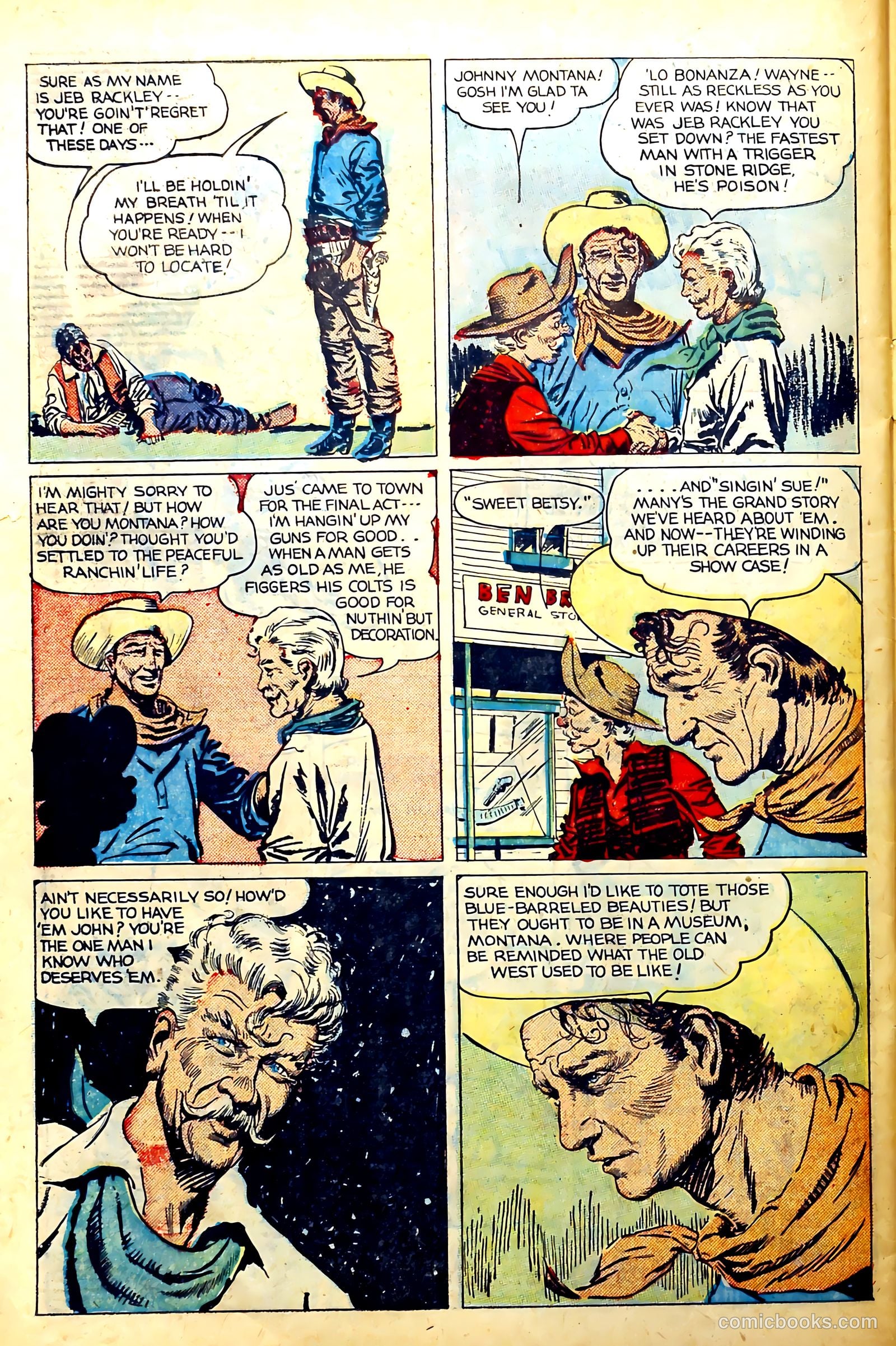 John Wayne Adventure Comics #2 — page 30 of 36