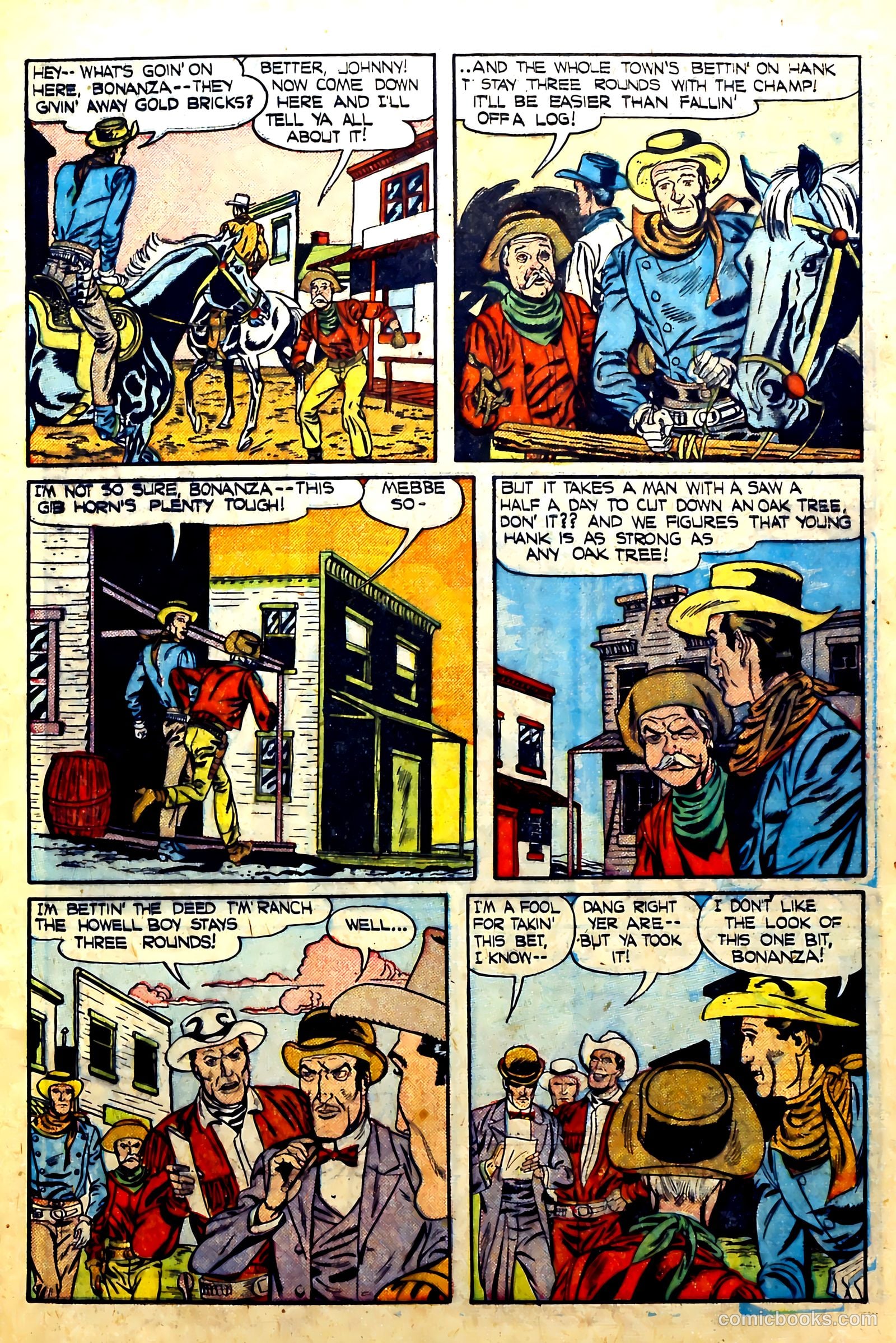 John Wayne Adventure Comics #2 (1950) — page 5 of 36