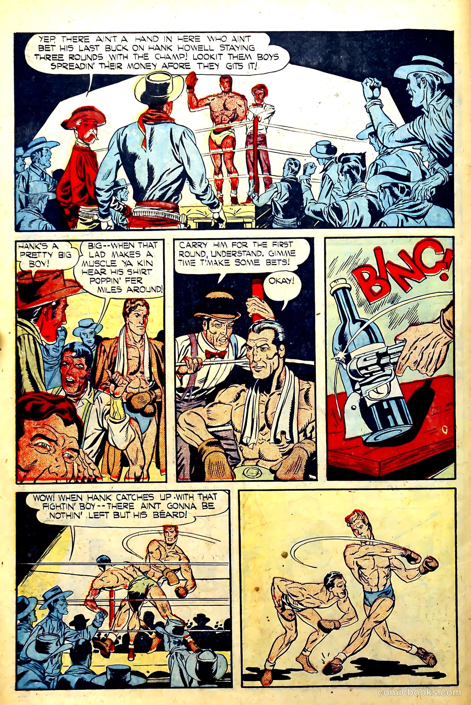 John Wayne Adventure Comics #2 (1950) — page 6 of 36