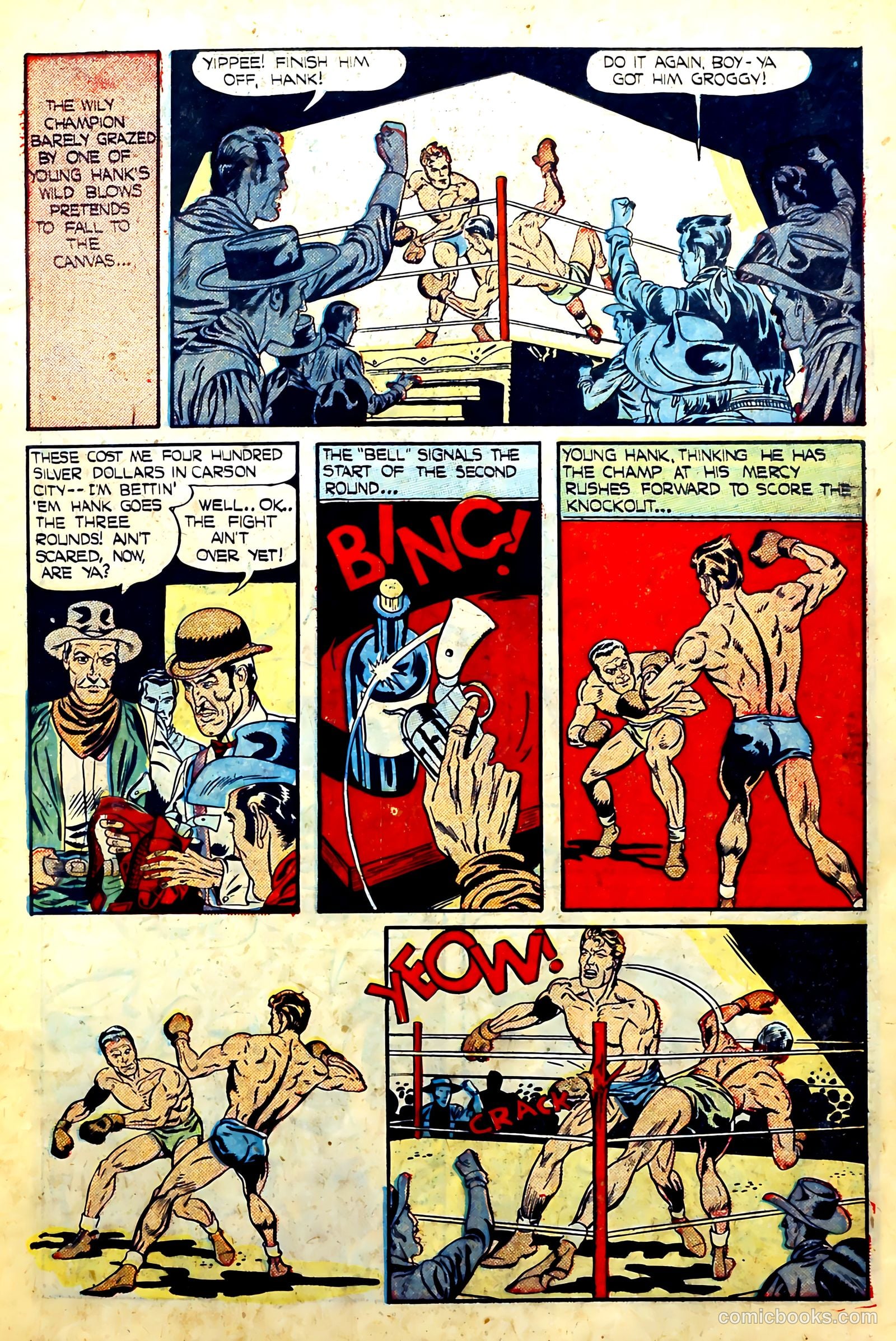 John Wayne Adventure Comics #2 (1950) — page 7 of 36