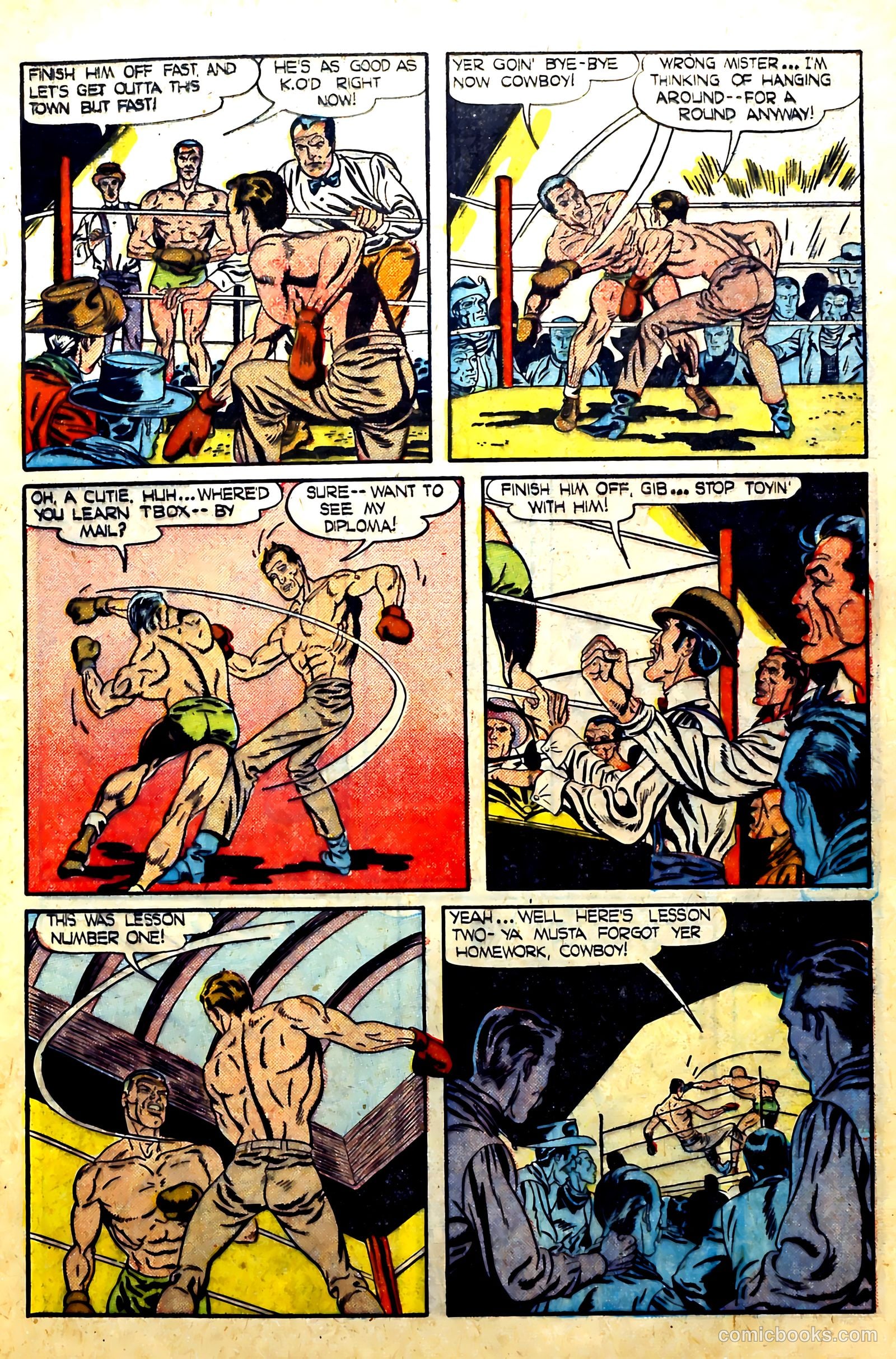 John Wayne Adventure Comics #2 (1950) — page 9 of 36