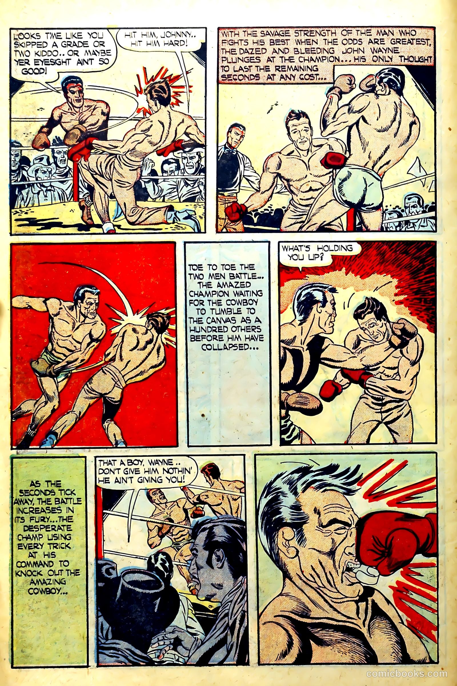 John Wayne Adventure Comics #2 (1950) — page 10 of 36