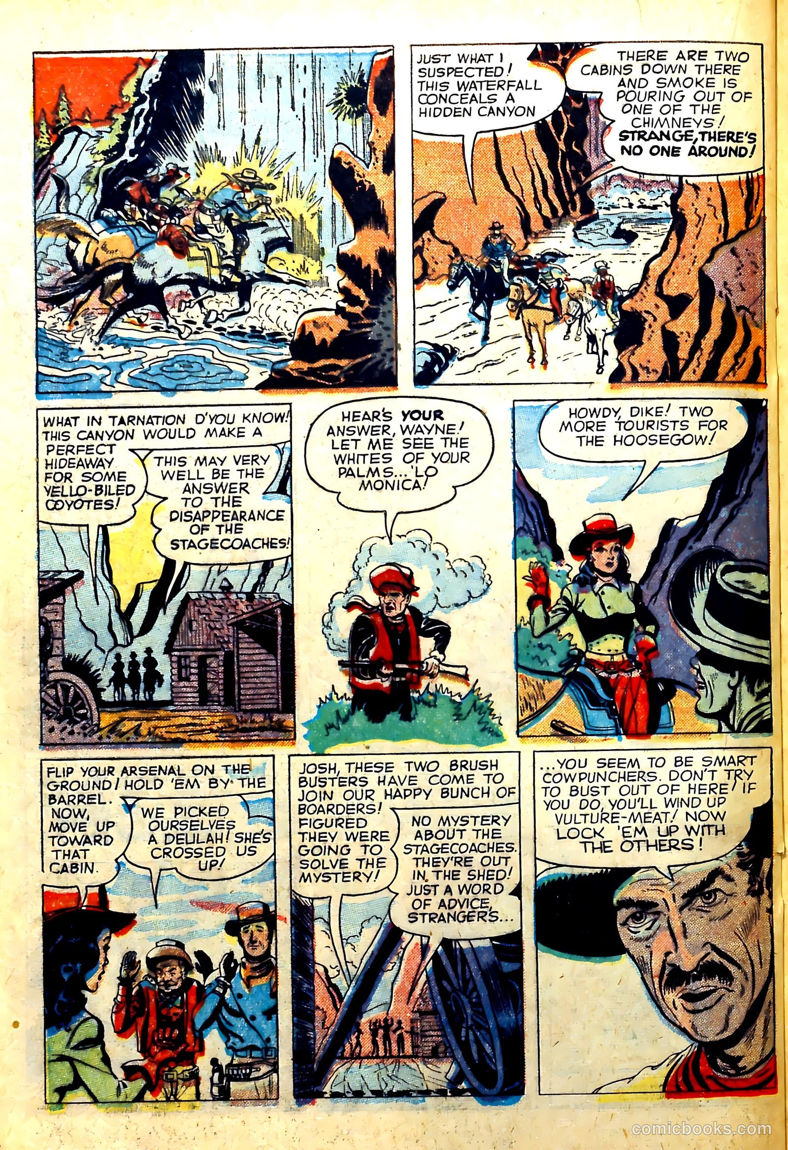 John Wayne Adventure Comics #2 (1950) — page 20 of 36