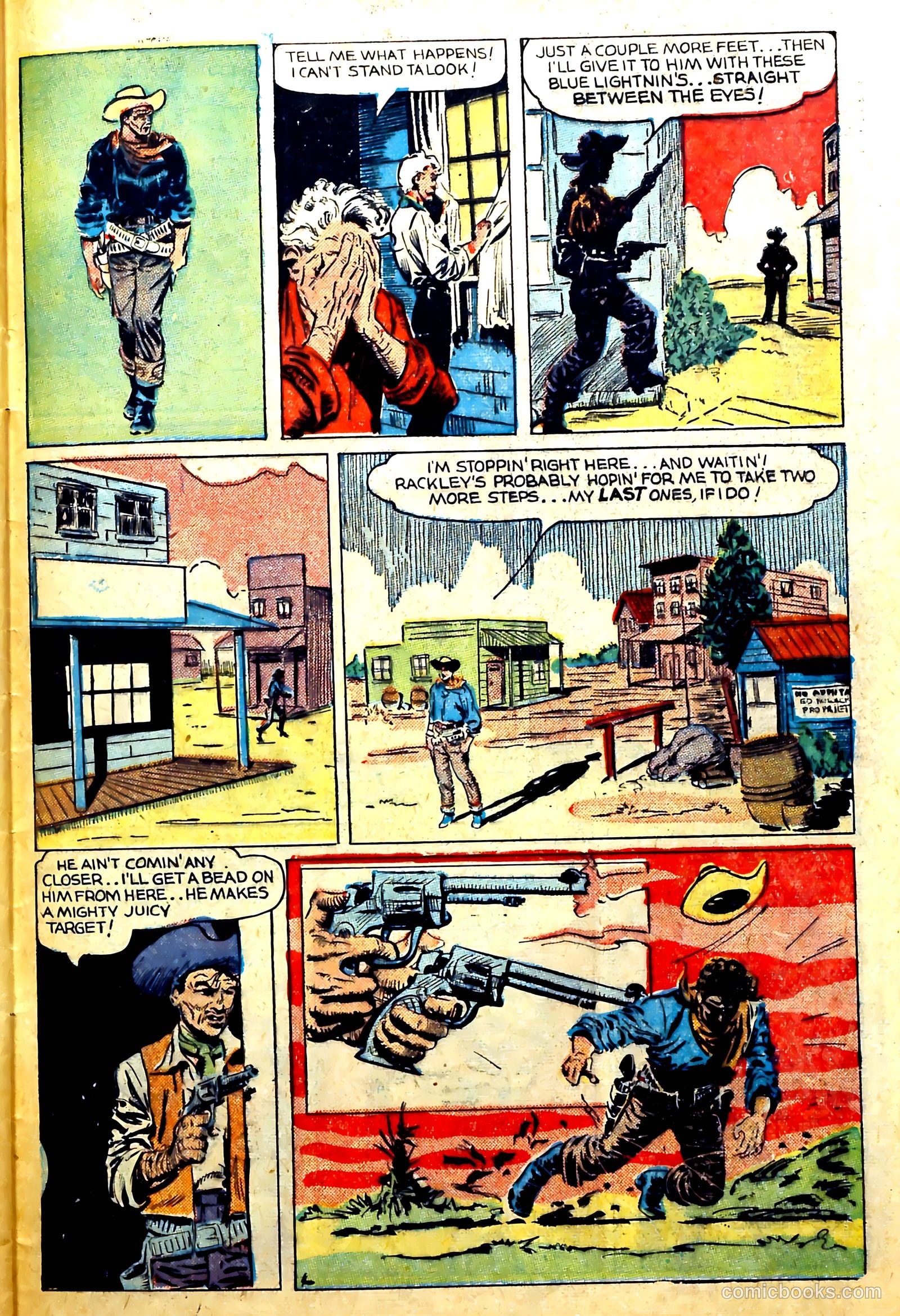 John Wayne Adventure Comics #2 (1950) — page 33 of 36