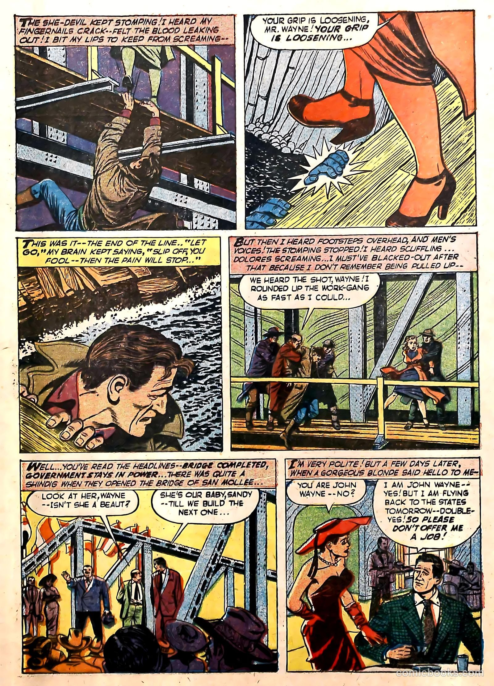John Wayne Adventure Comics #20 (1953) — page 15 of 36