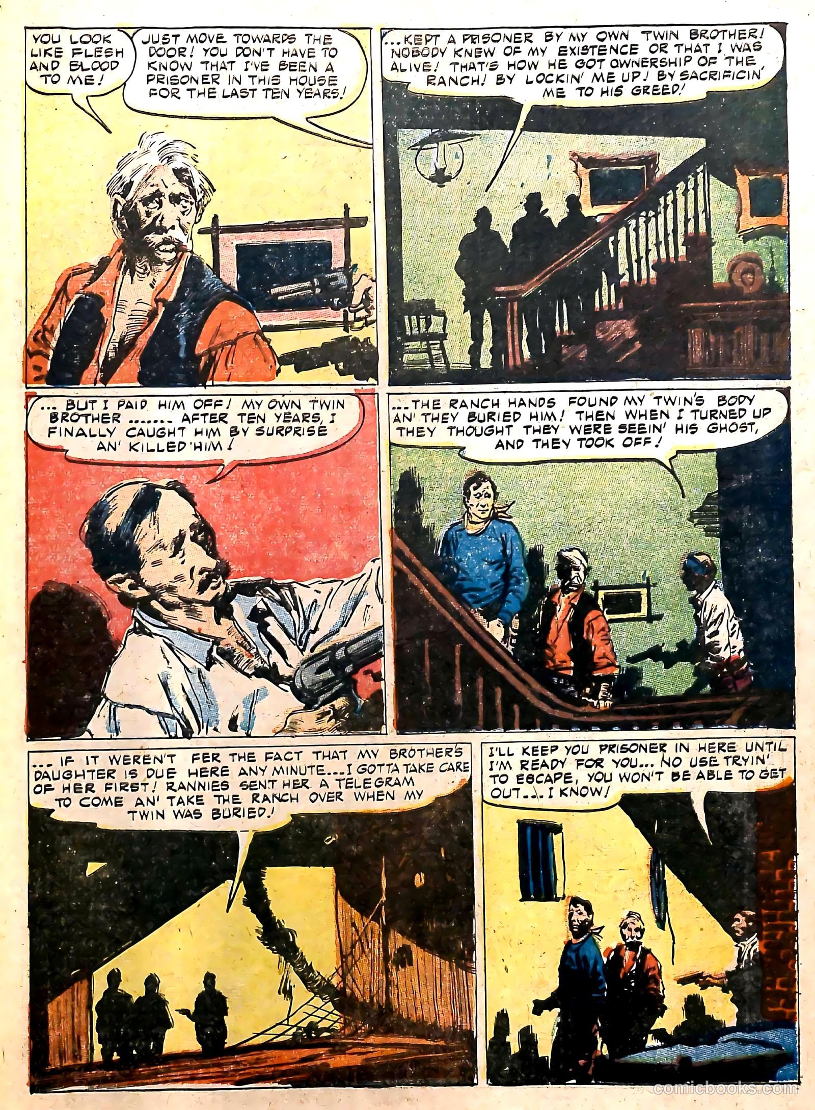 John Wayne Adventure Comics #20 (1953) — page 29 of 36
