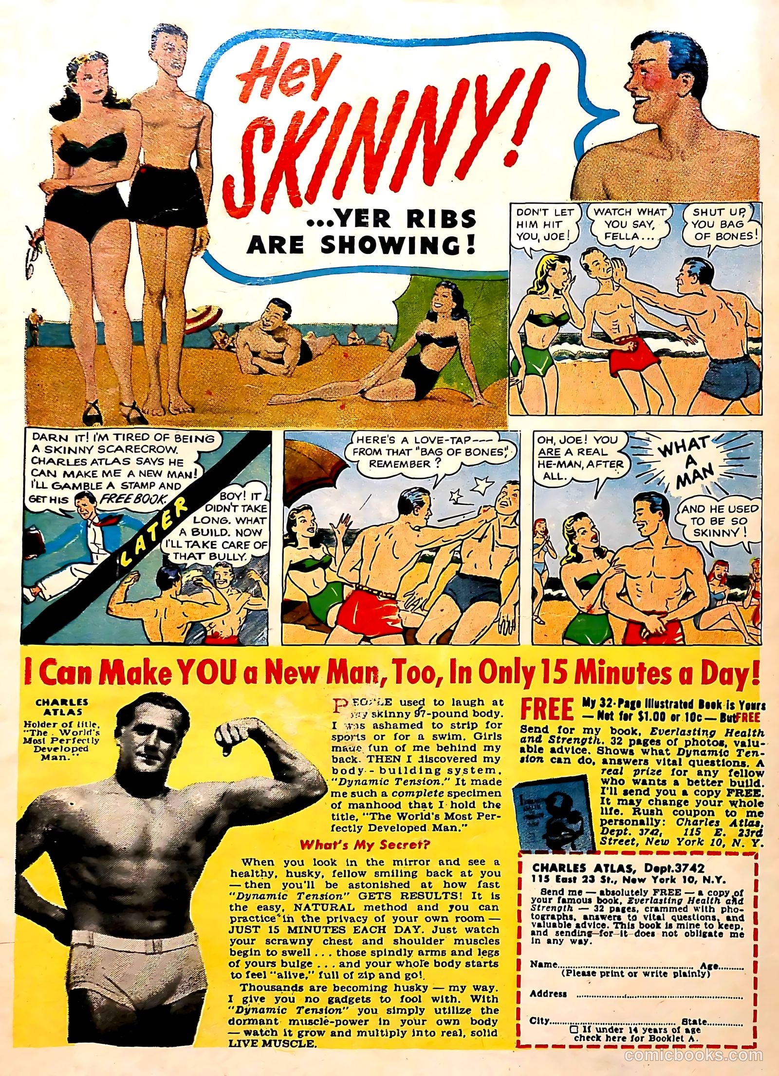 John Wayne Adventure Comics #20 (1953) — page 36 of 36