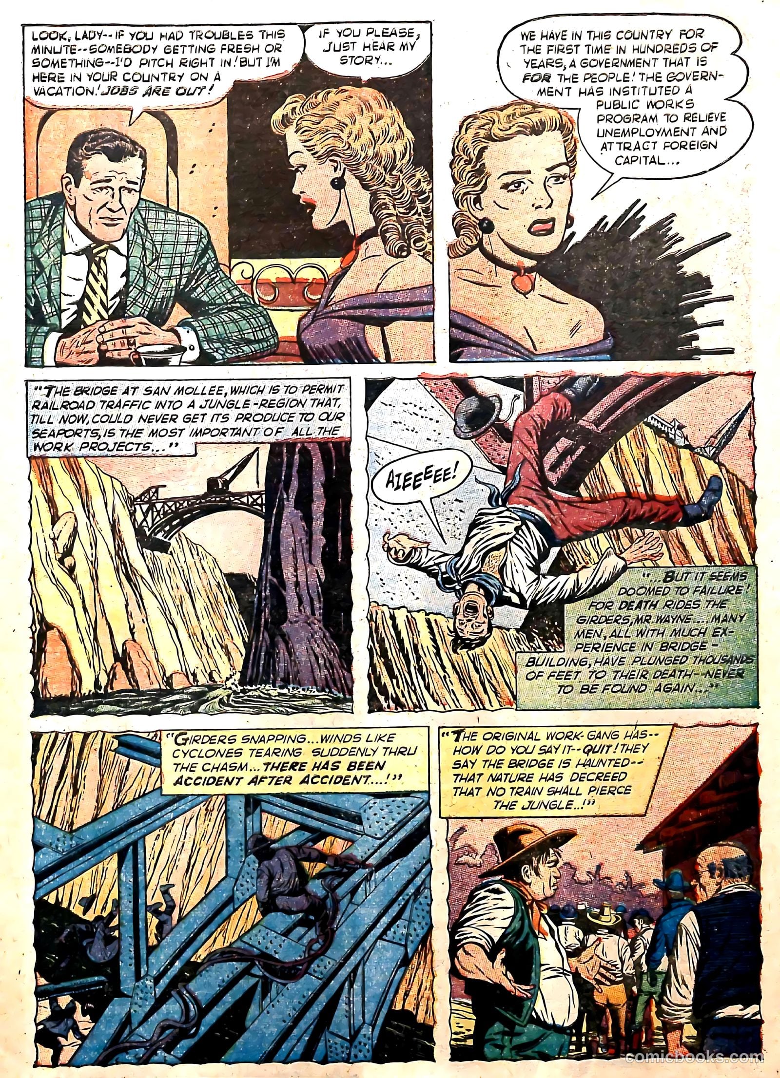 John Wayne Adventure Comics #20 (1953) — page 5 of 36