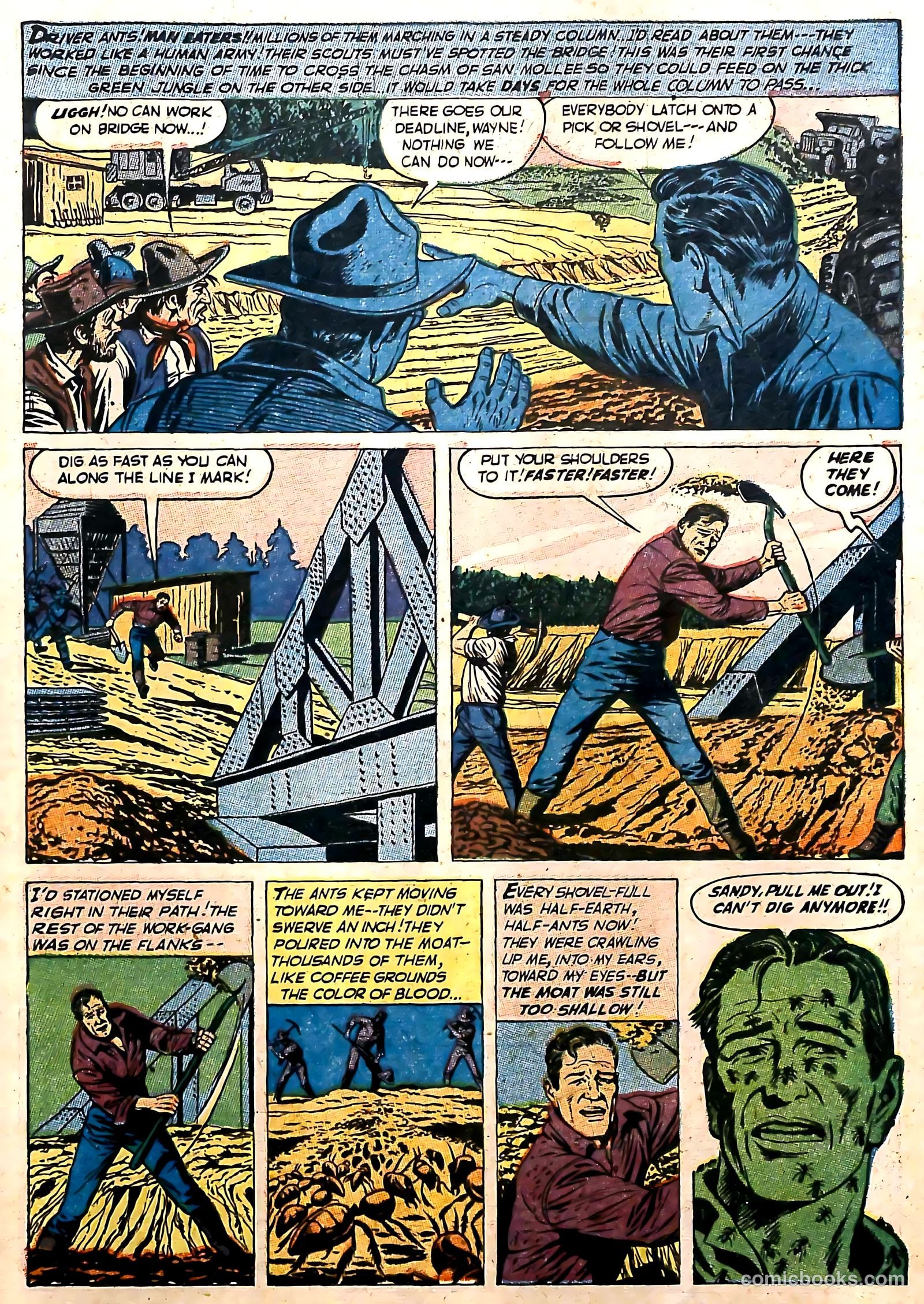 John Wayne Adventure Comics #20 (1953) — page 9 of 36