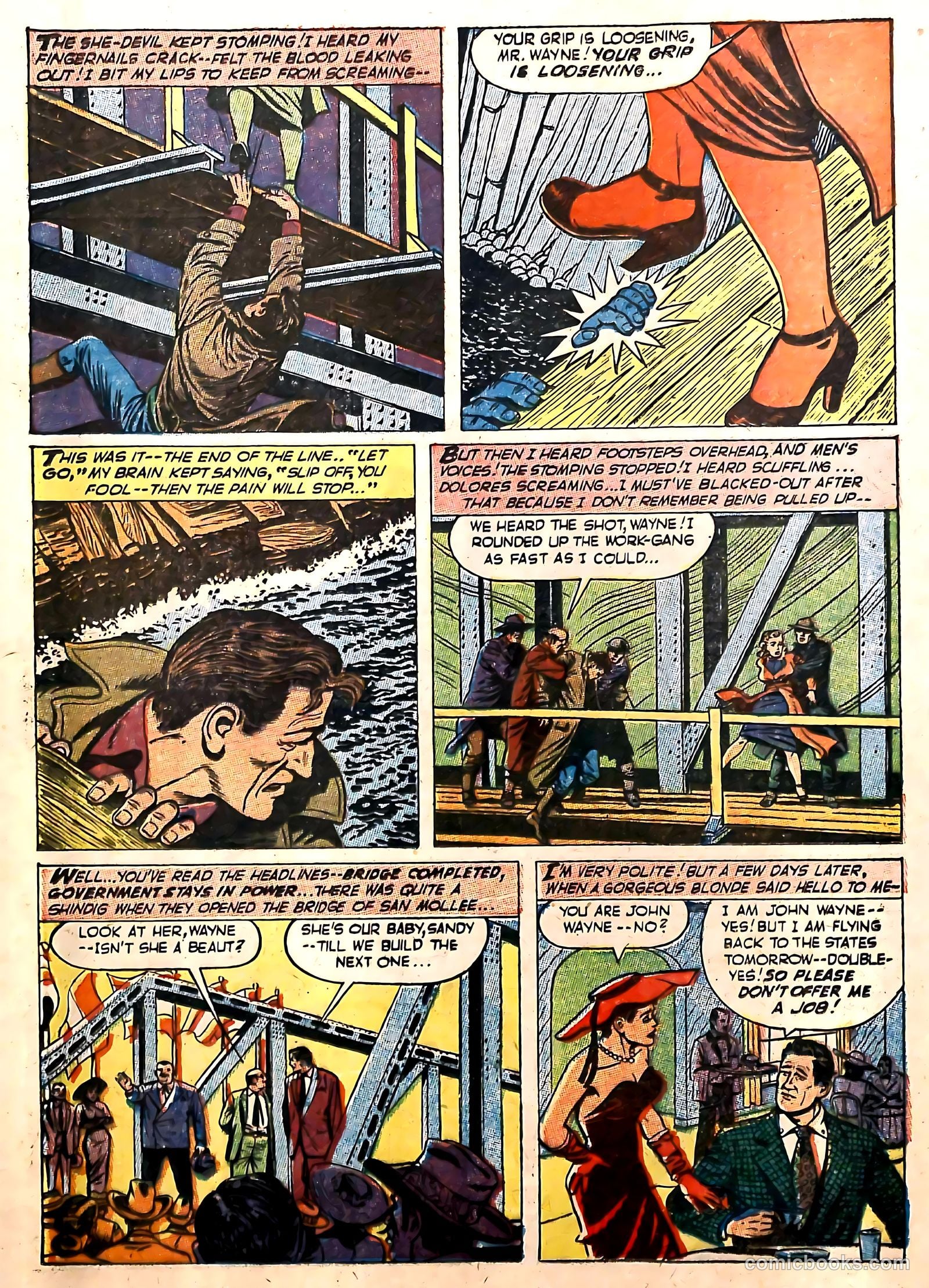 John Wayne Adventure Comics #20 (1953) — page 15 of 36