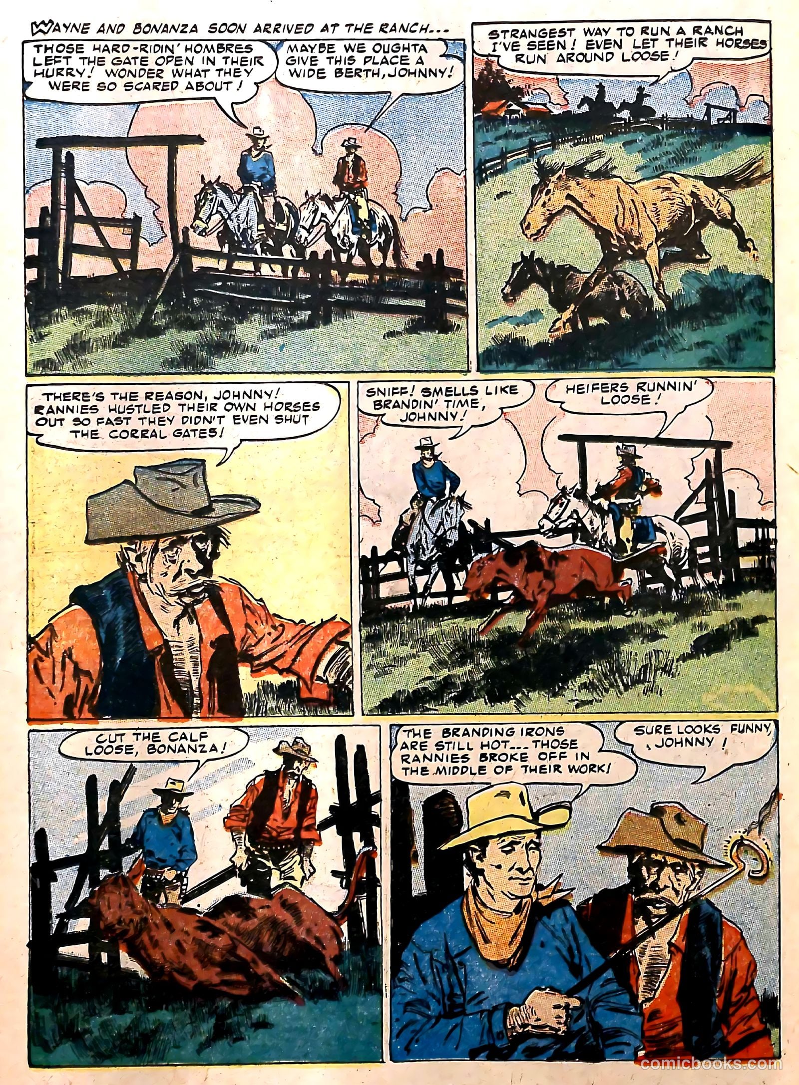 John Wayne Adventure Comics #20 (1953) — page 26 of 36