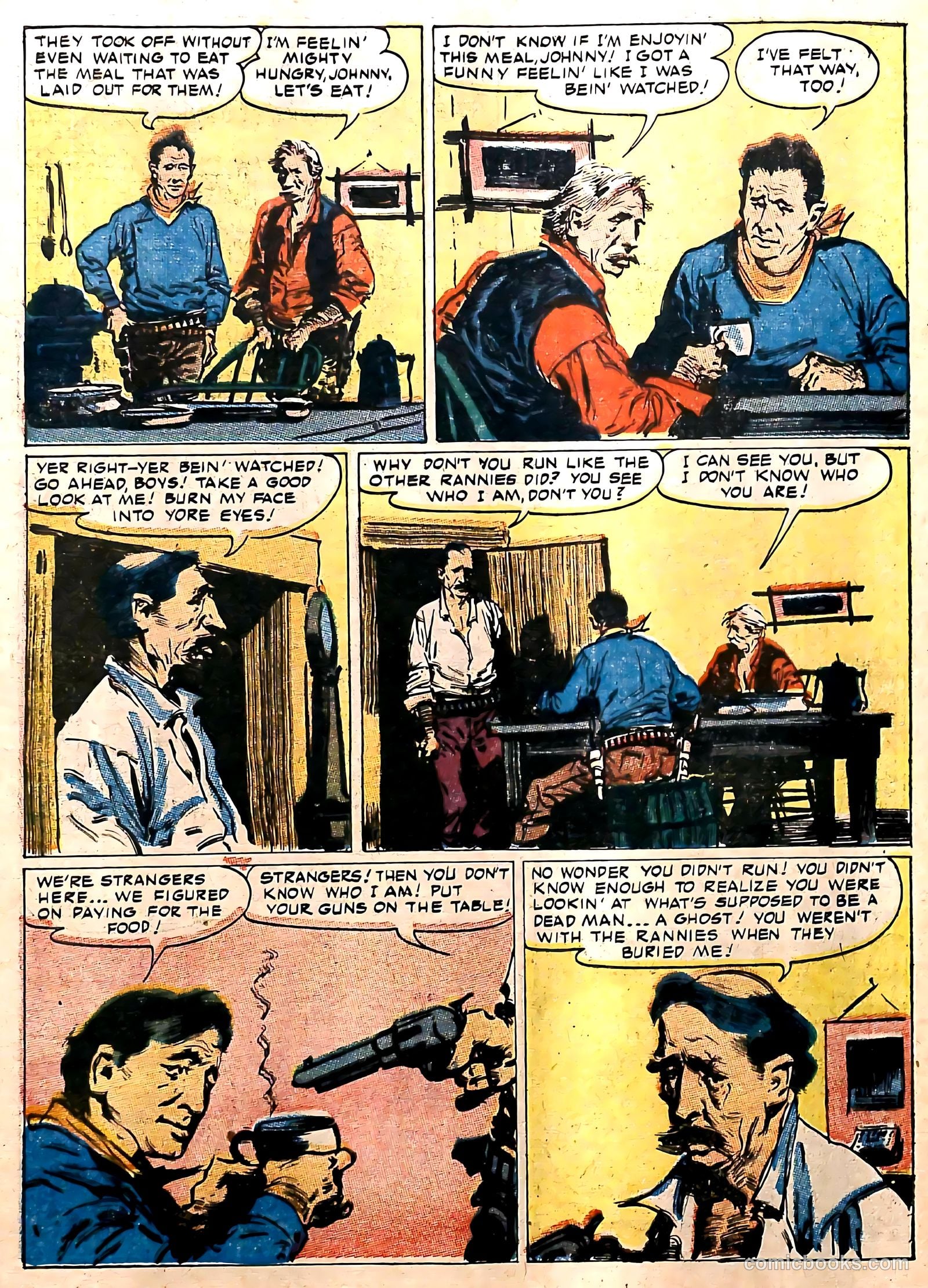 John Wayne Adventure Comics #20 (1953) — page 28 of 36