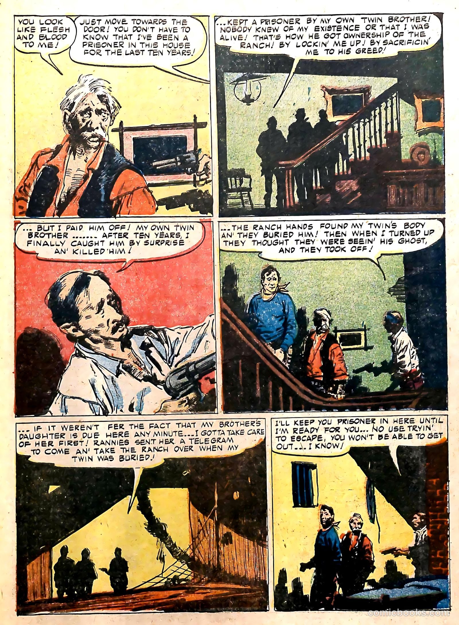 John Wayne Adventure Comics #20 (1953) — page 29 of 36