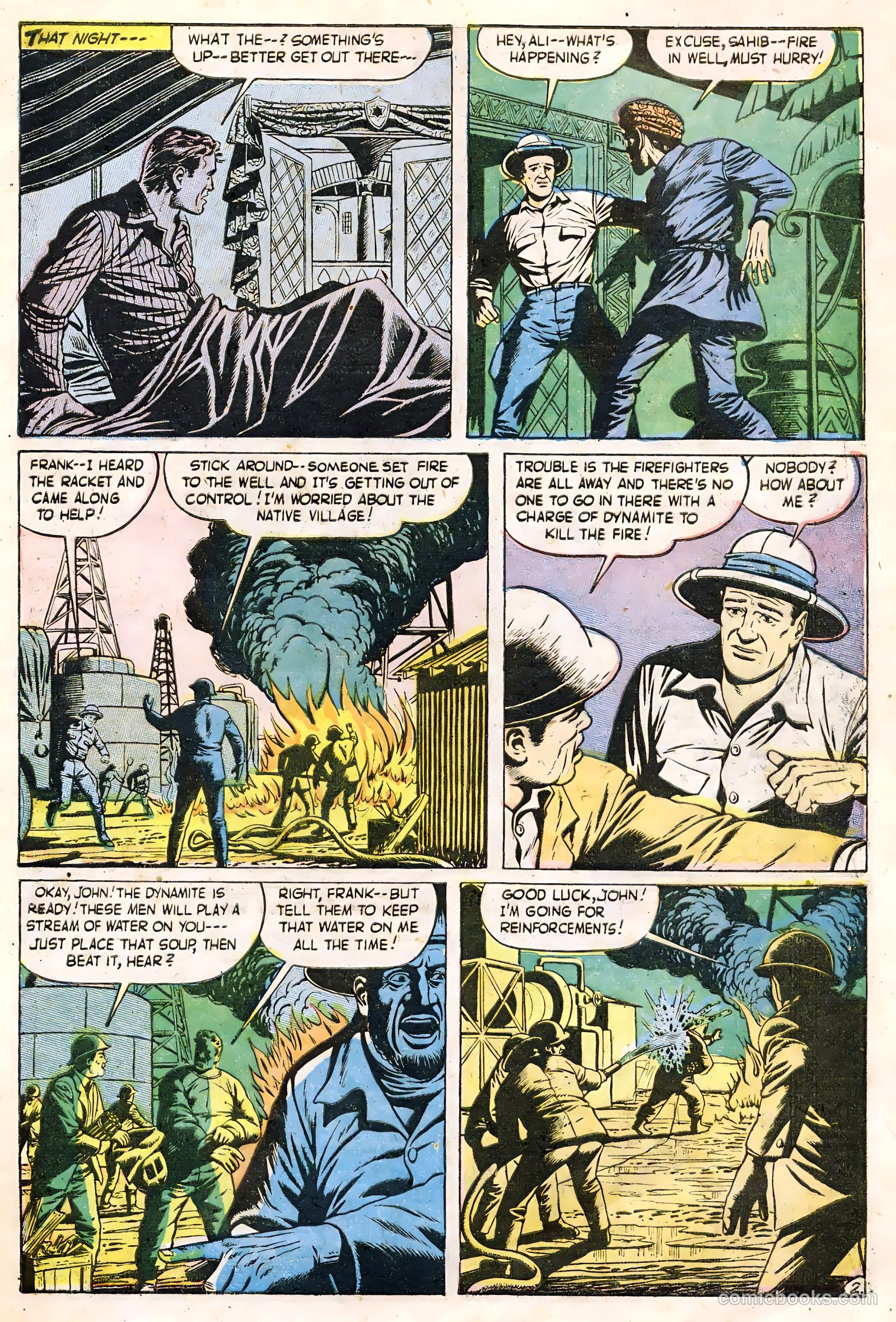 John Wayne Adventure Comics #21 (1953) — page 5 of 36
