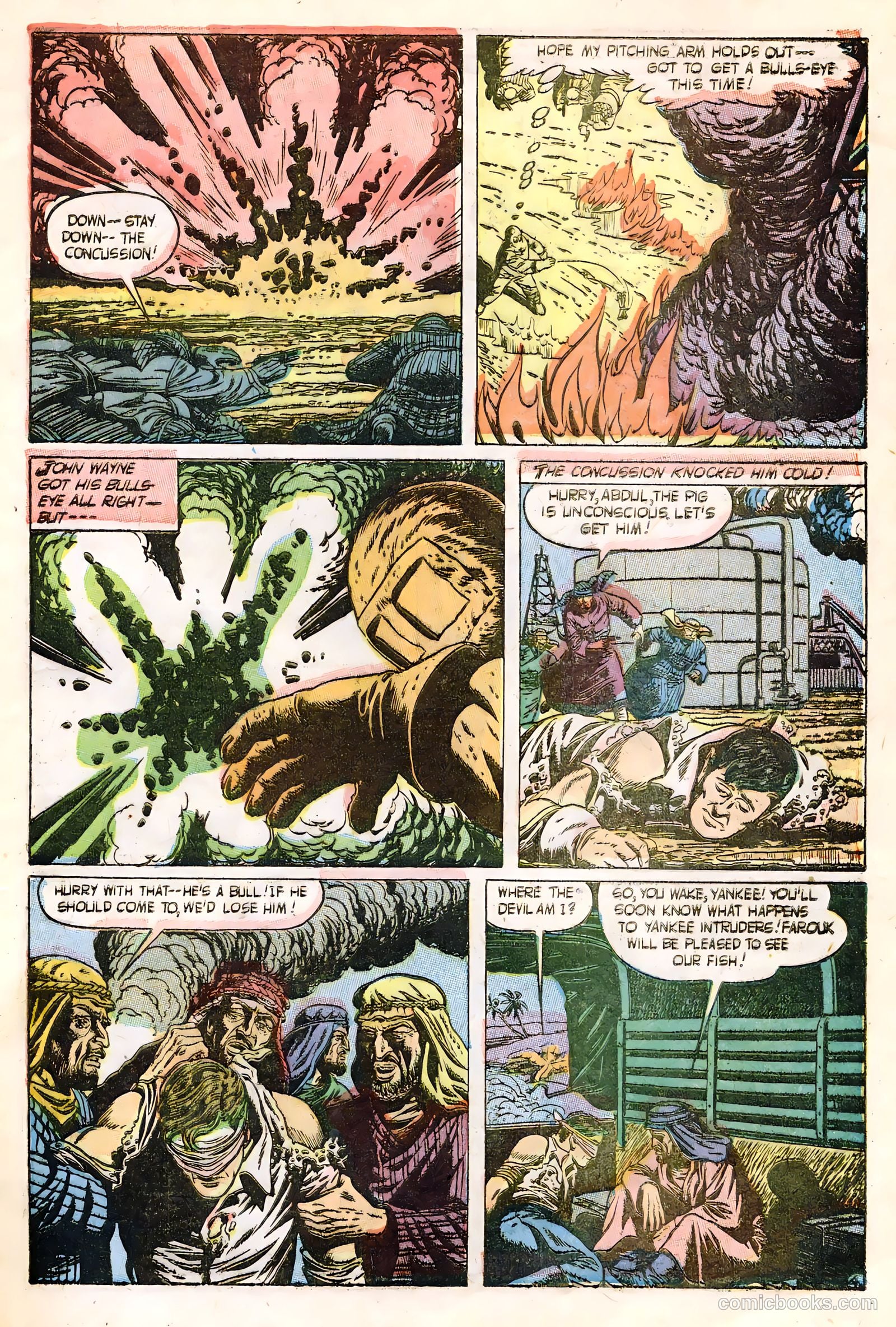John Wayne Adventure Comics #21 (1953) — page 7 of 36