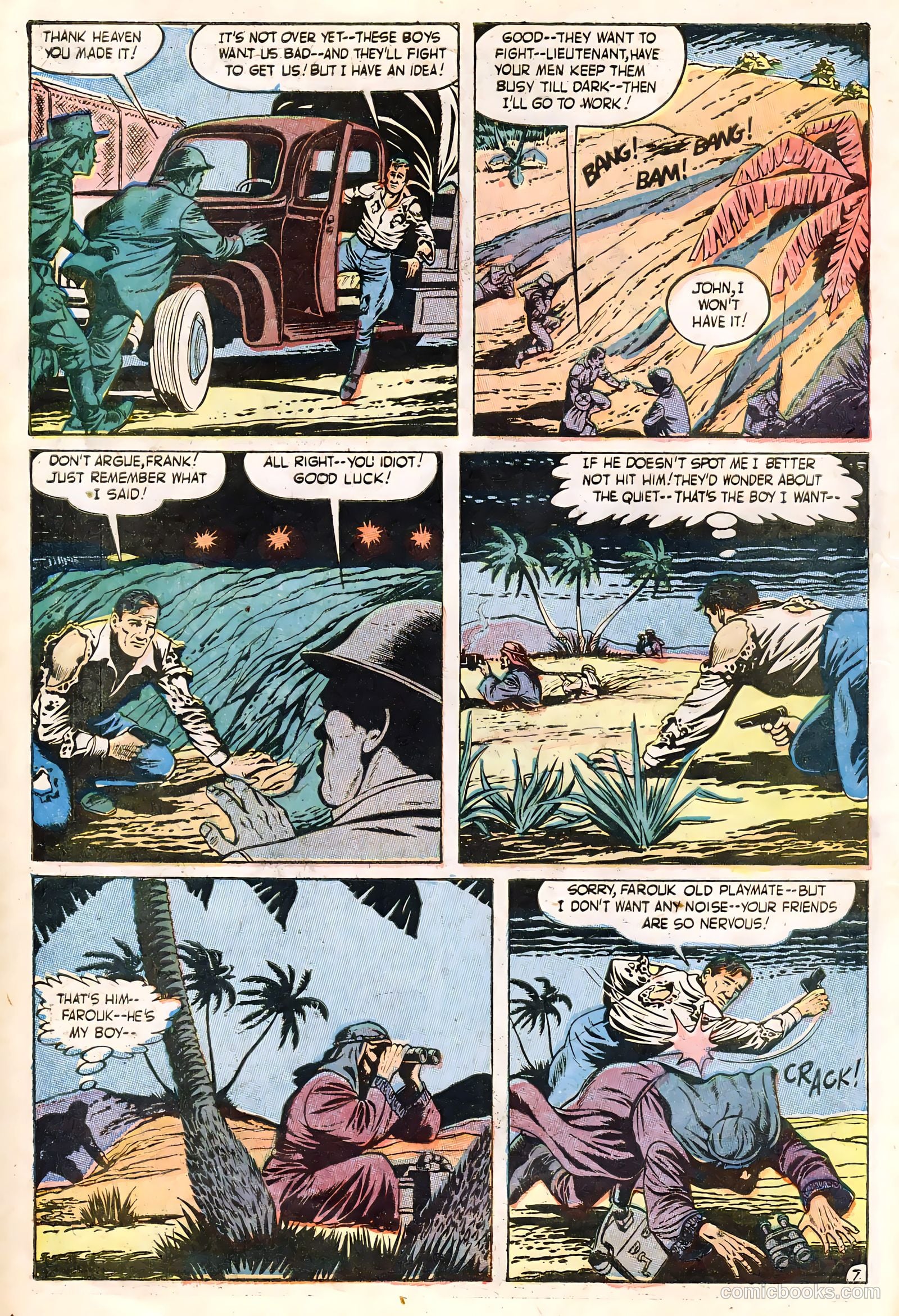 John Wayne Adventure Comics #21 (1953) — page 10 of 36