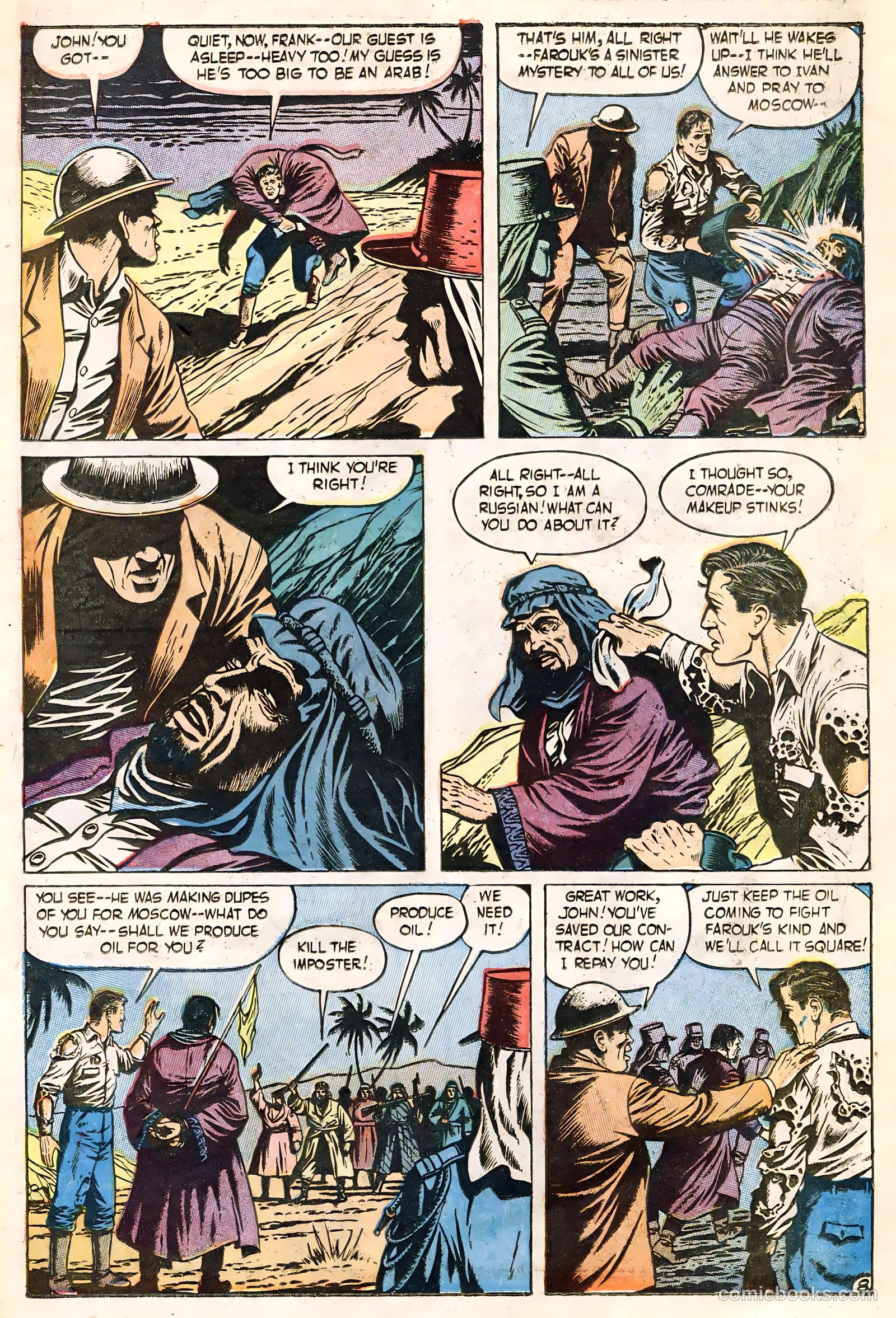 John Wayne Adventure Comics #21 (1953) — page 11 of 36