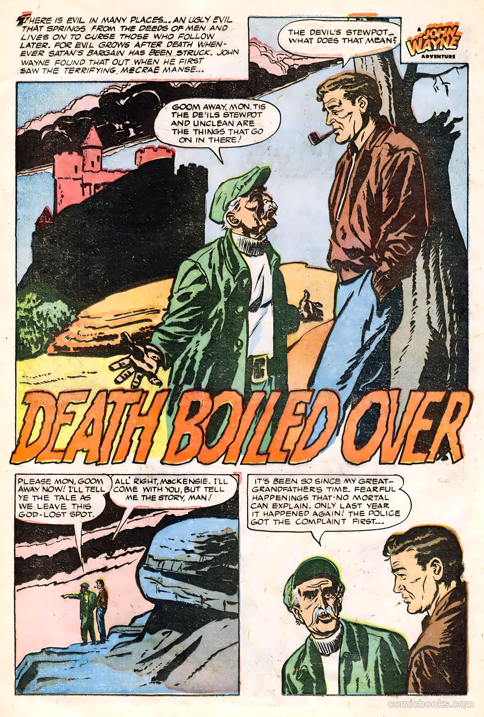 John Wayne Adventure Comics #21 (1953) — page 12 of 36