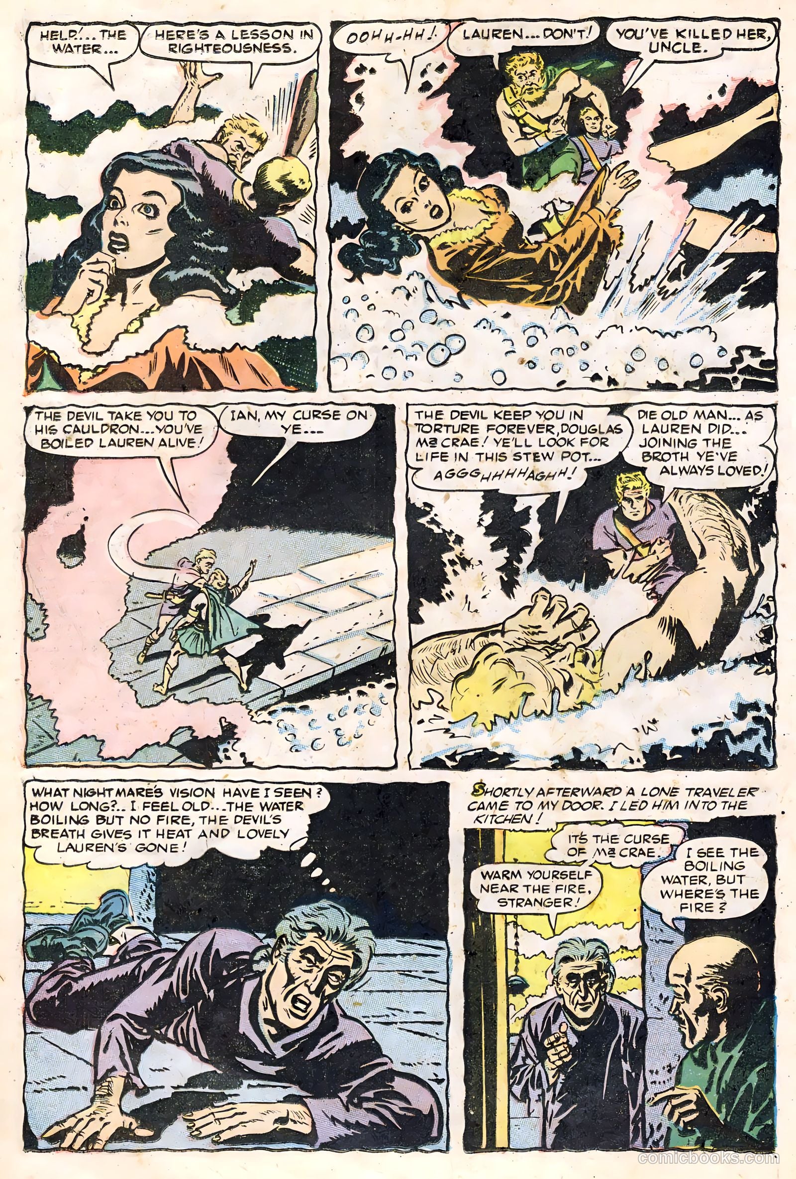 John Wayne Adventure Comics #21 (1953) — page 16 of 36