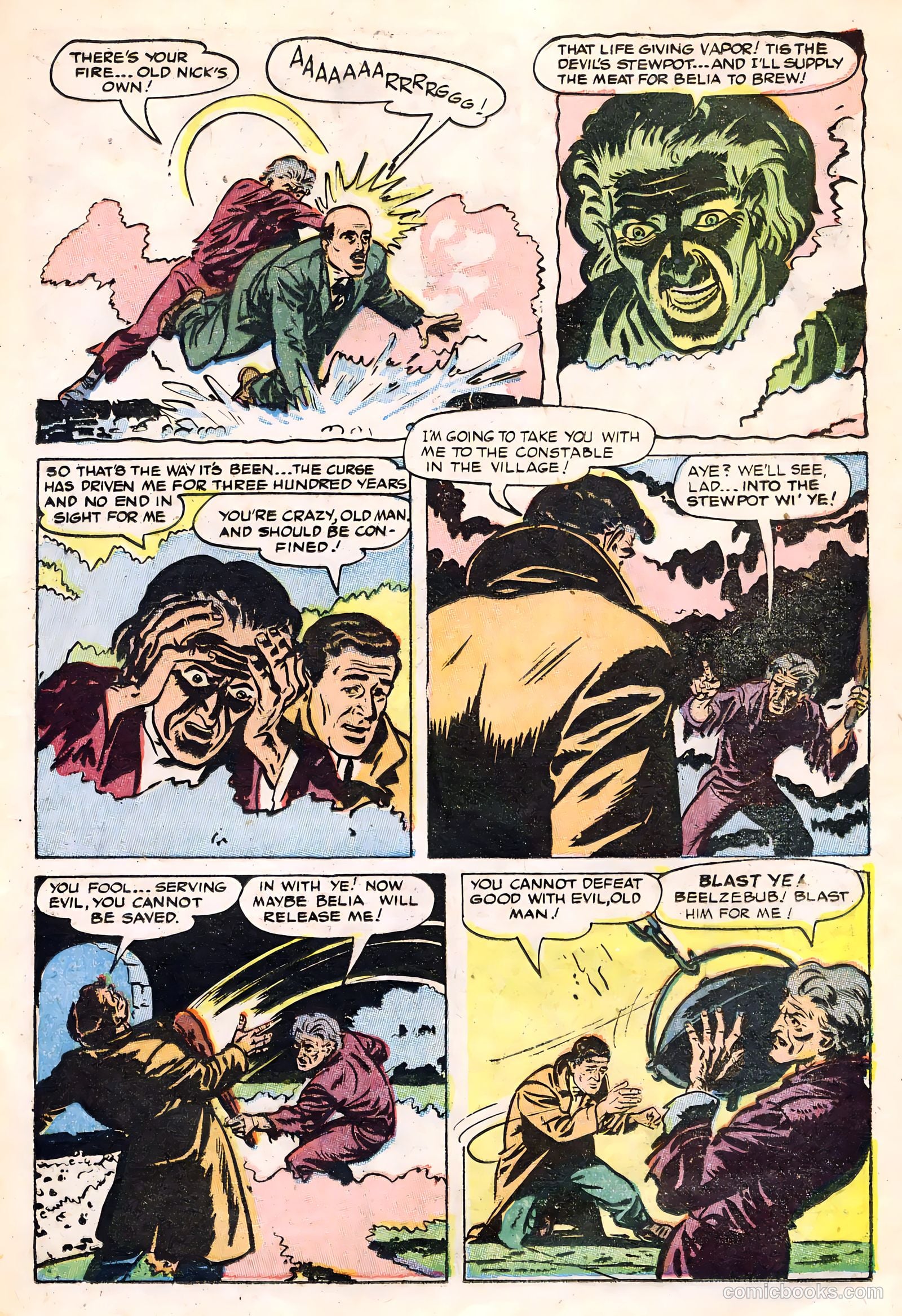 John Wayne Adventure Comics #21 (1953) — page 17 of 36