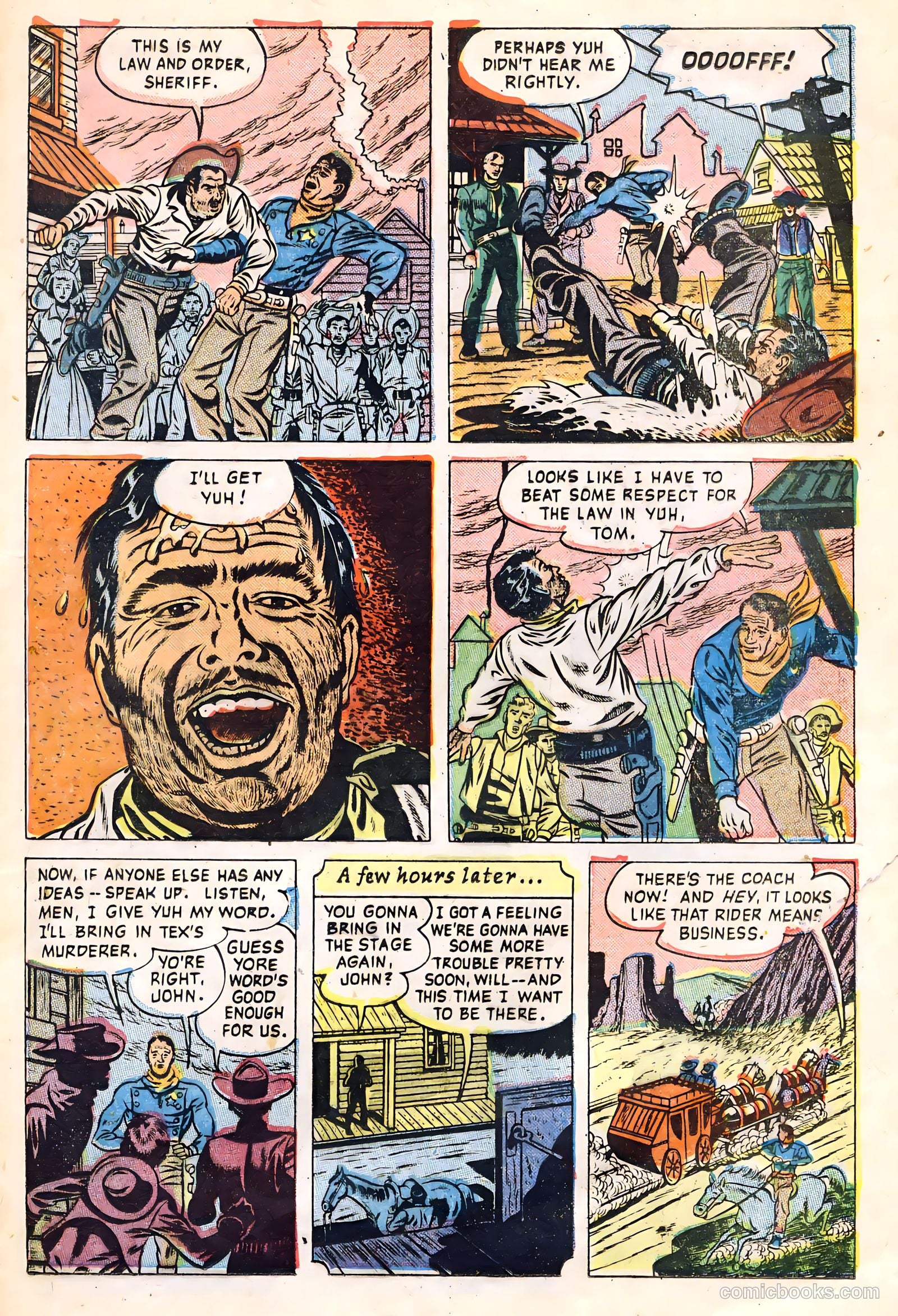John Wayne Adventure Comics #21 (1953) — page 25 of 36